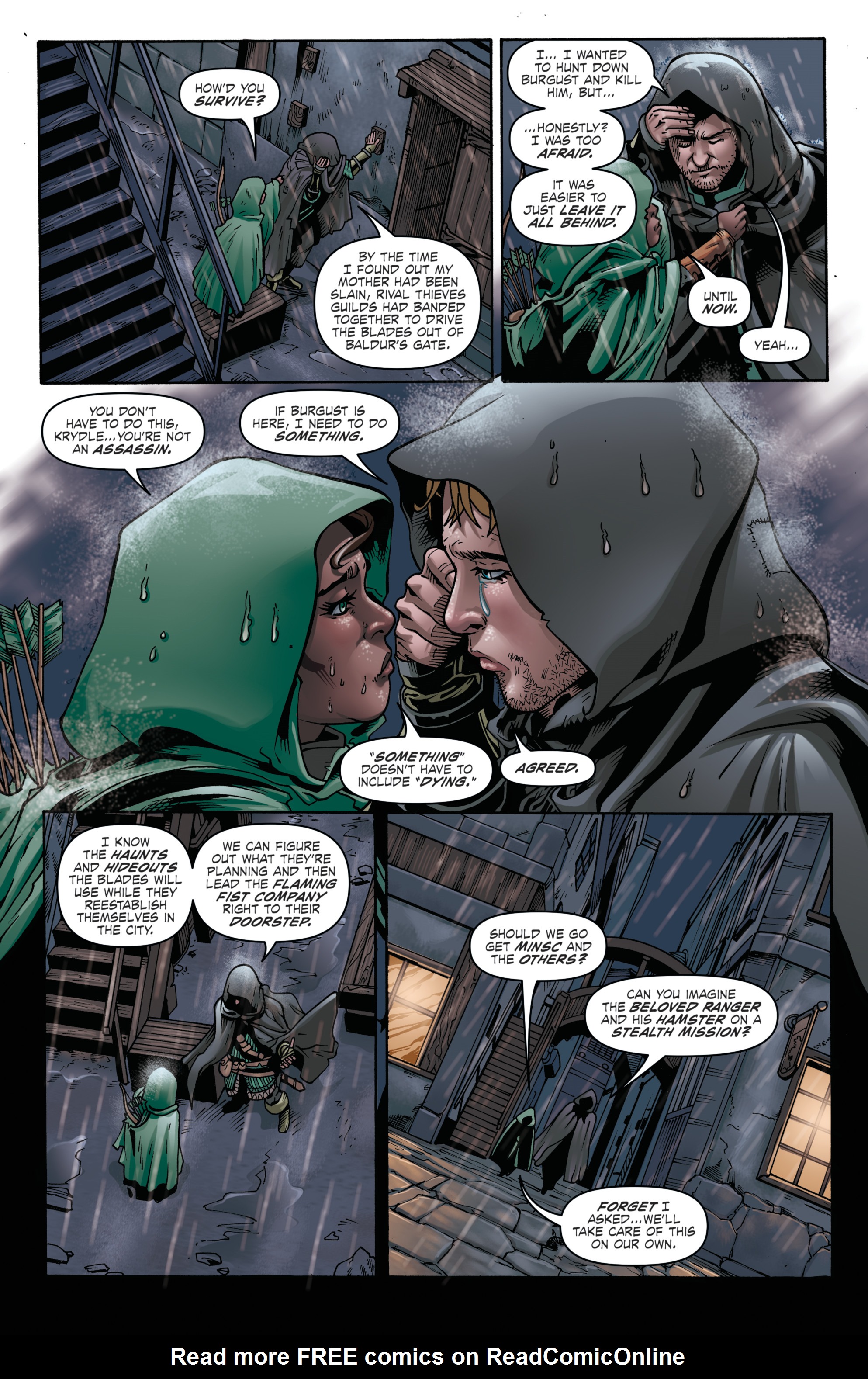 Read online Dungeons & Dragons: Evil At Baldur's Gate comic -  Issue # _TPB - 34