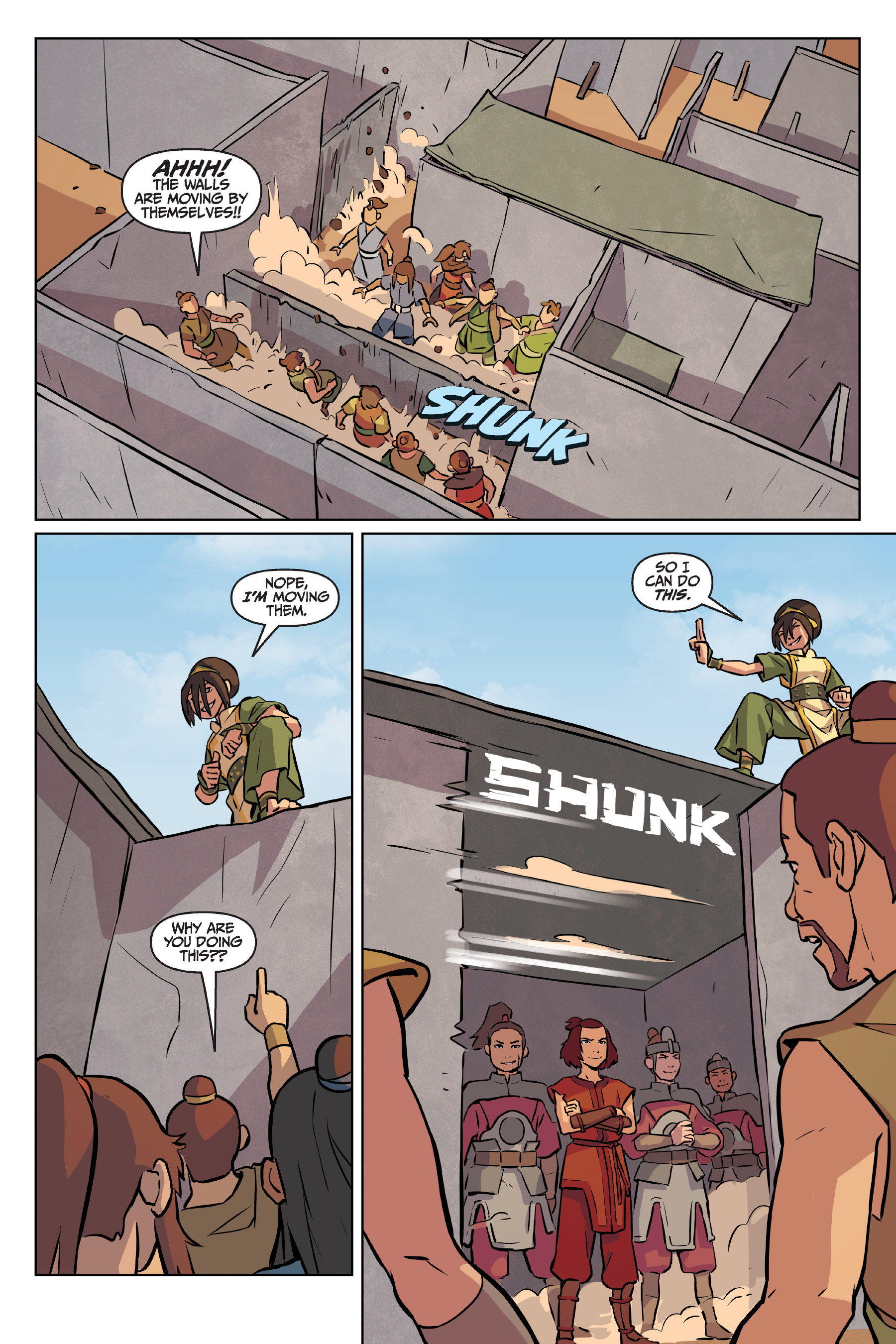 Read online Nickelodeon Avatar: The Last Airbender - Imbalance comic -  Issue # TPB 3 - 45