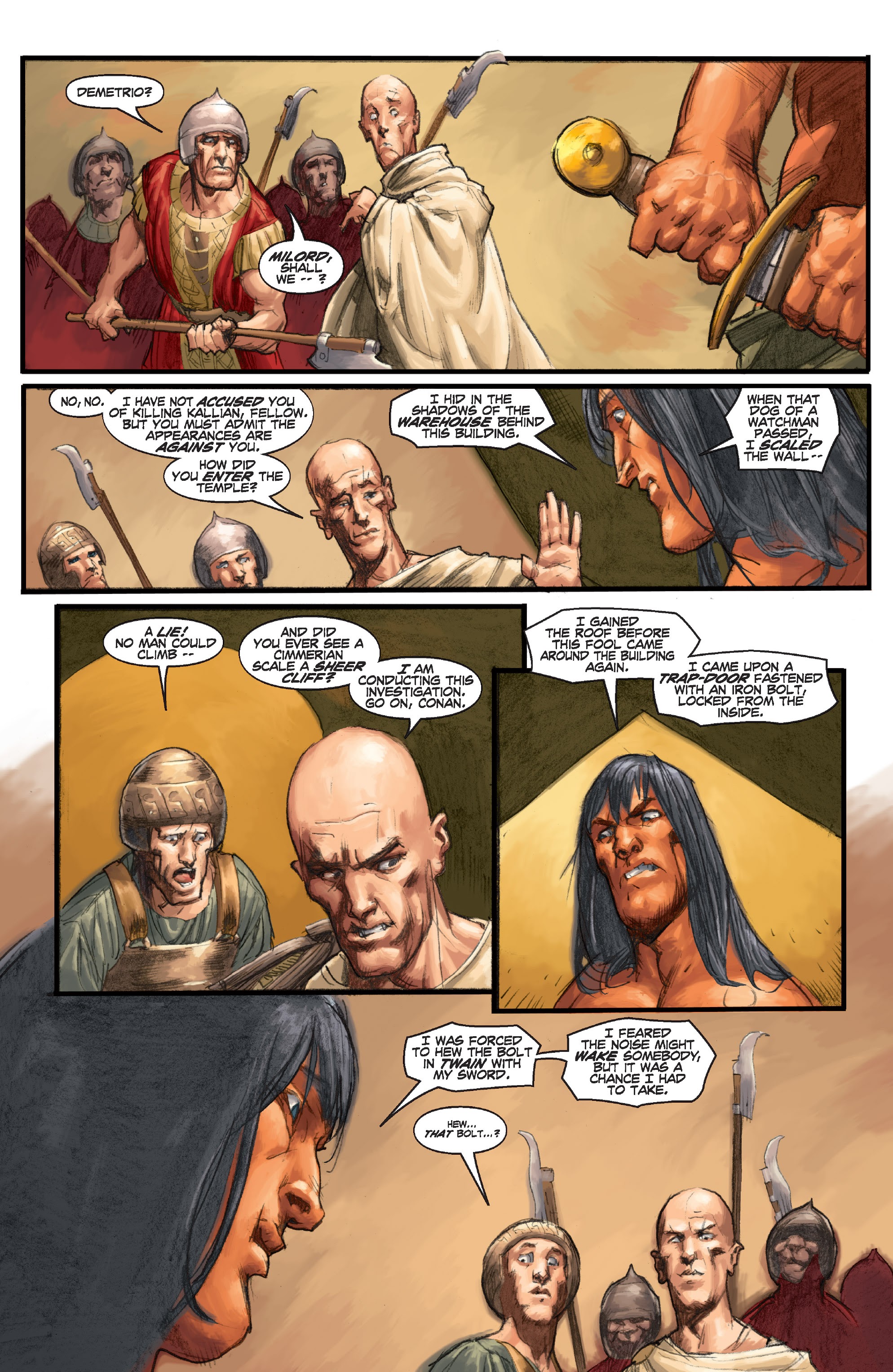 Read online Conan Chronicles Epic Collection comic -  Issue # TPB Out of the Darksome Hills (Part 3) - 37
