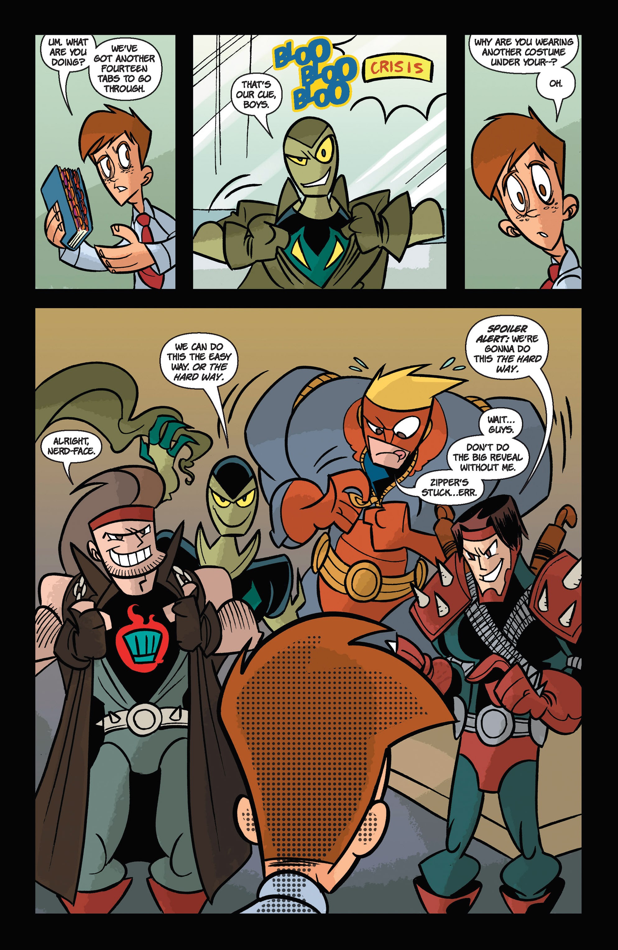Read online Super Human Resources comic -  Issue #1 - 19