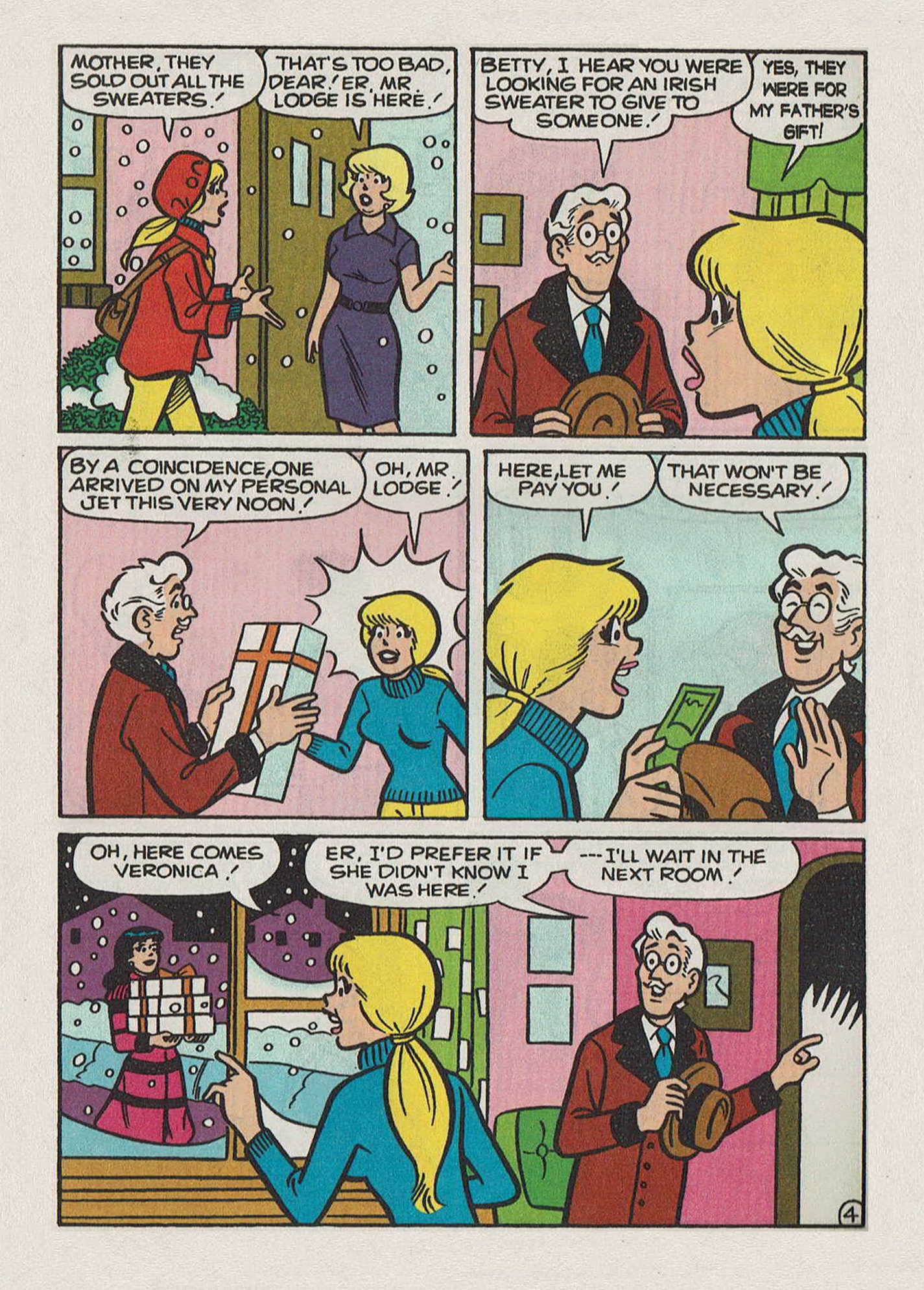 Read online Archie's Holiday Fun Digest comic -  Issue #12 - 60