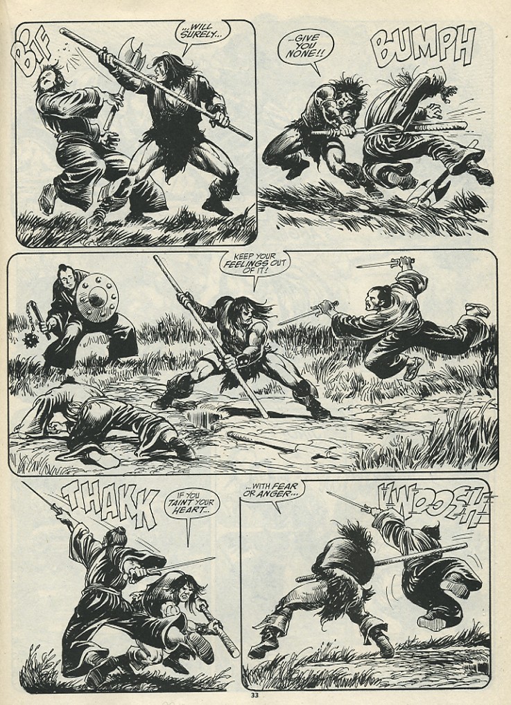 The Savage Sword Of Conan issue 184 - Page 35
