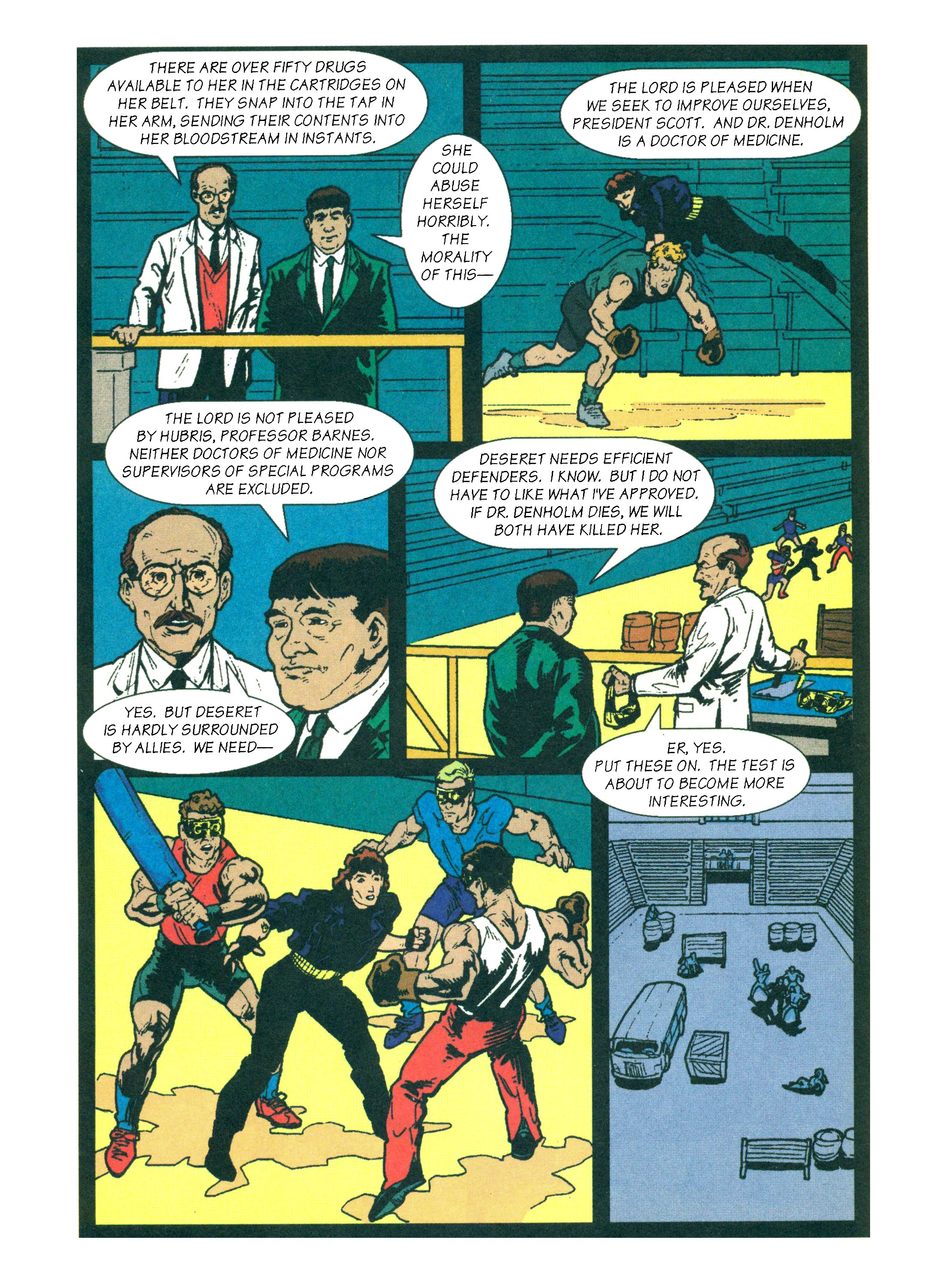 Read online Captain Confederacy (1991) comic -  Issue #1 - 12