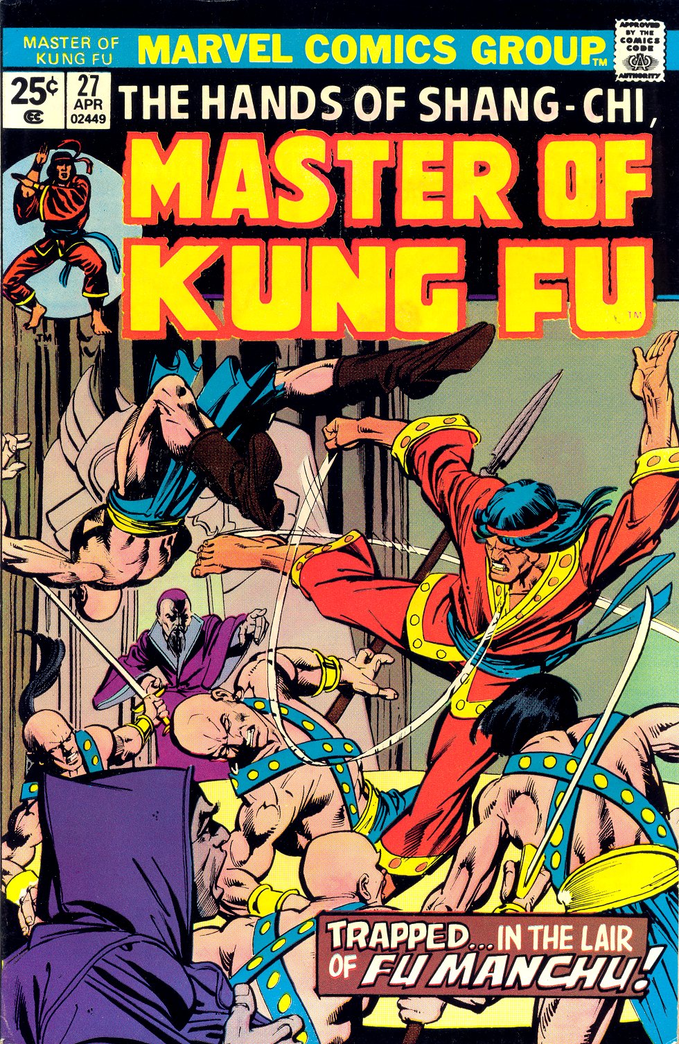 Read online Master of Kung Fu (1974) comic -  Issue #27 - 1