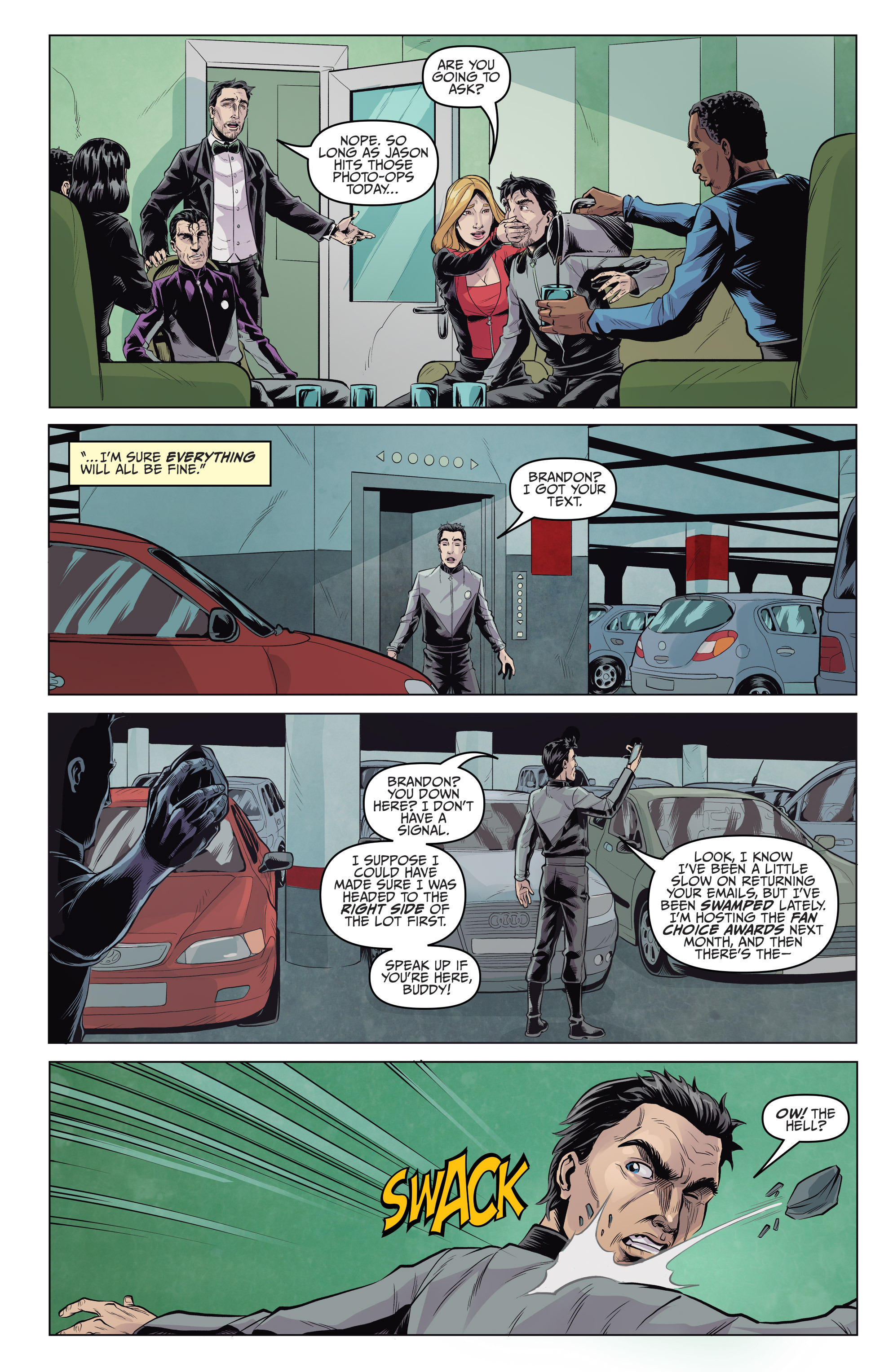 Read online Galaxy Quest: The Journey Continues comic -  Issue #1 - 17