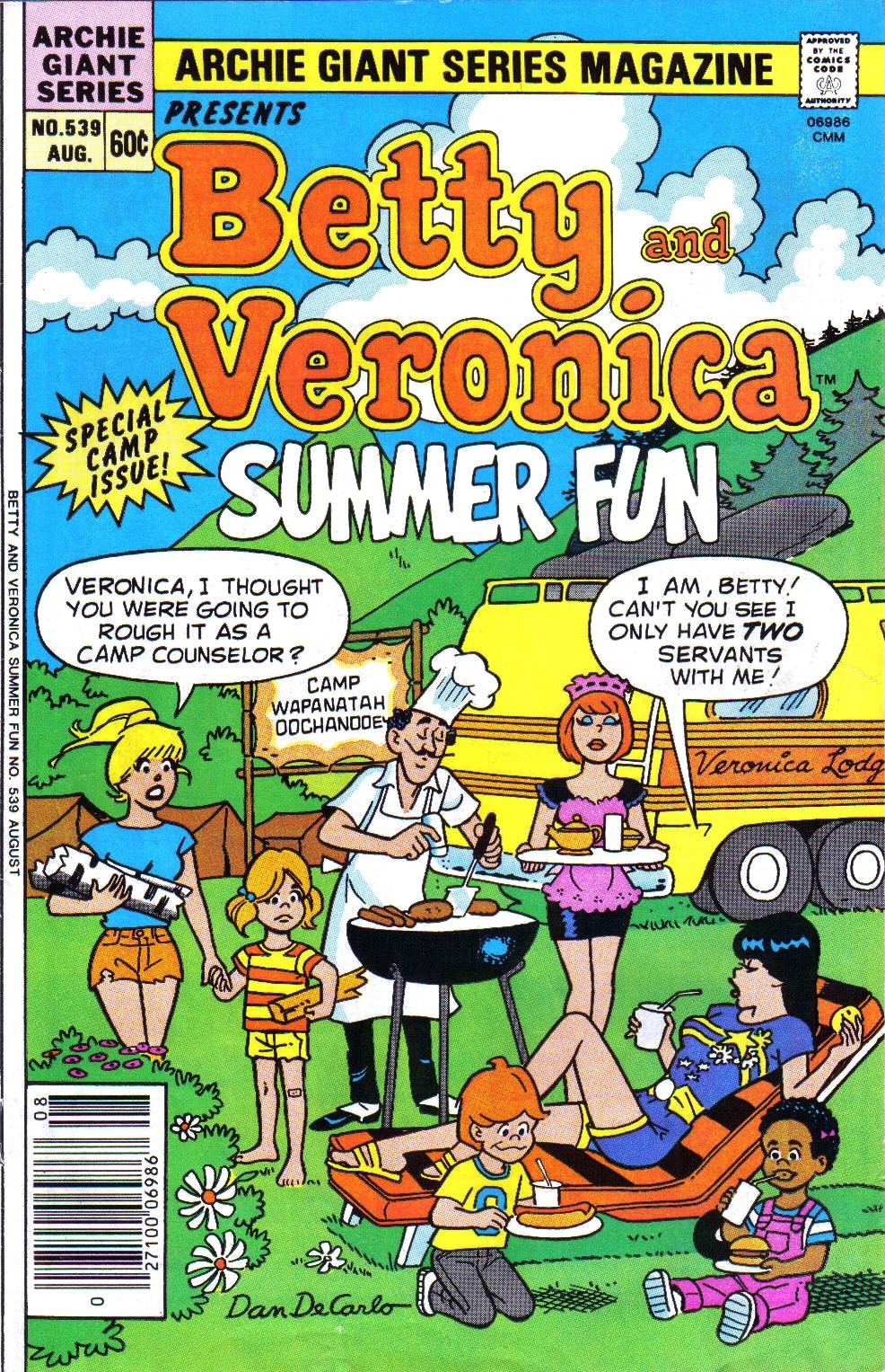 Archie Giant Series Magazine 539 Page 1