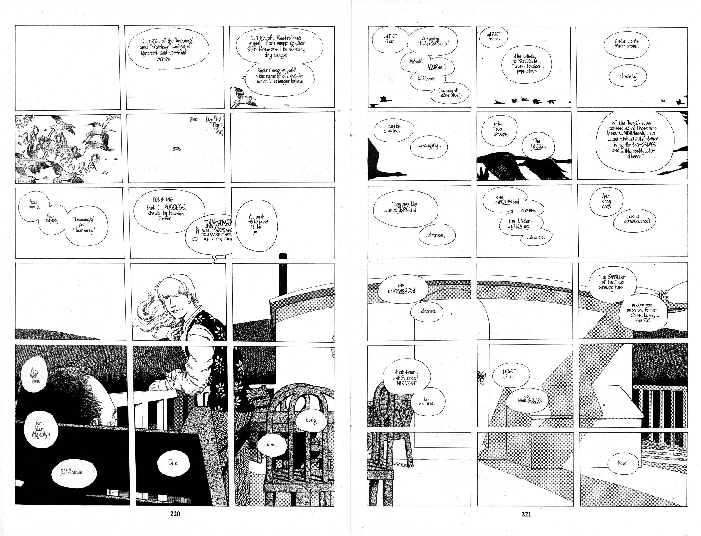 Read online Cerebus comic -  Issue #242 - 17