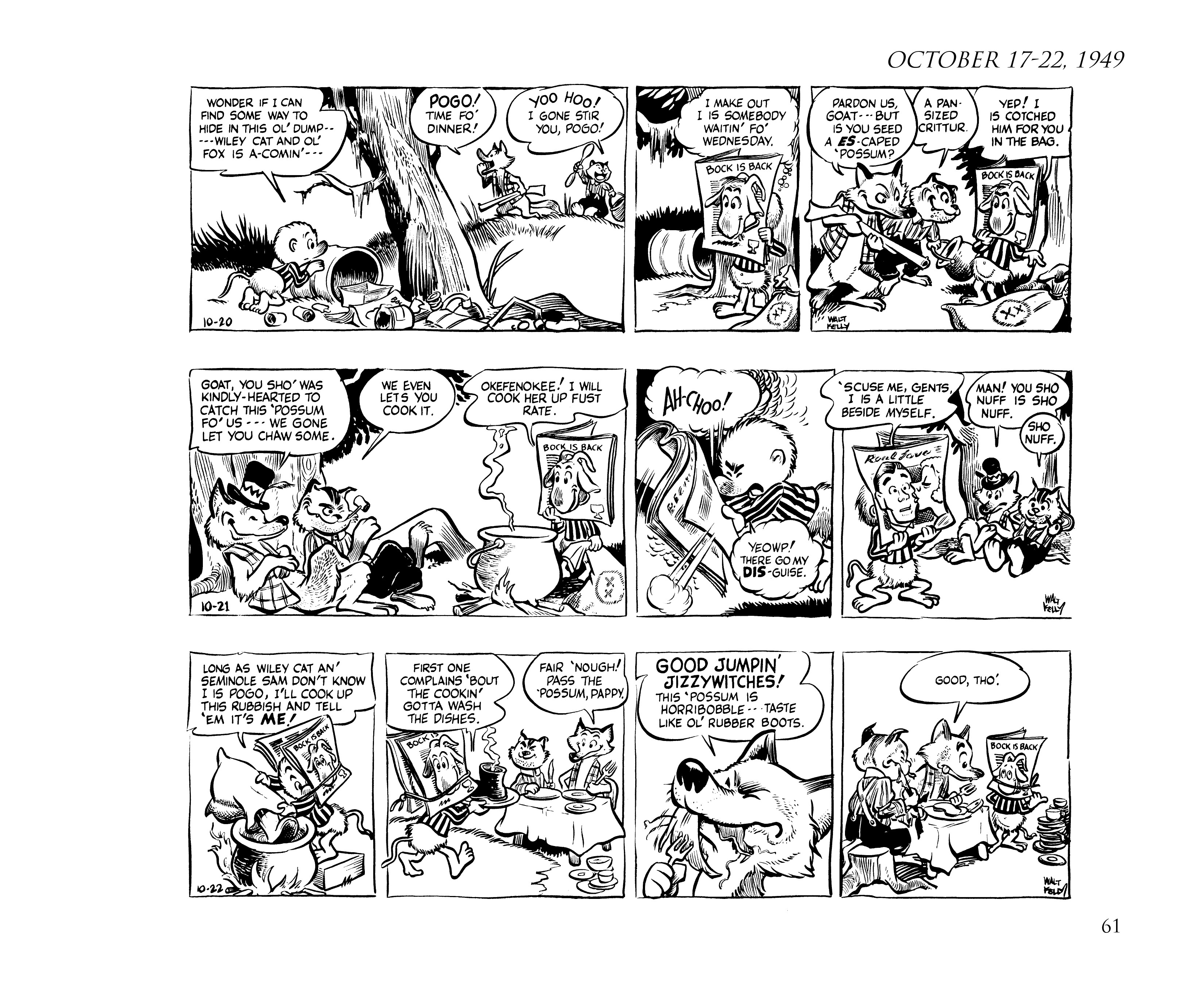 Read online Pogo by Walt Kelly: The Complete Syndicated Comic Strips comic -  Issue # TPB 1 (Part 1) - 79