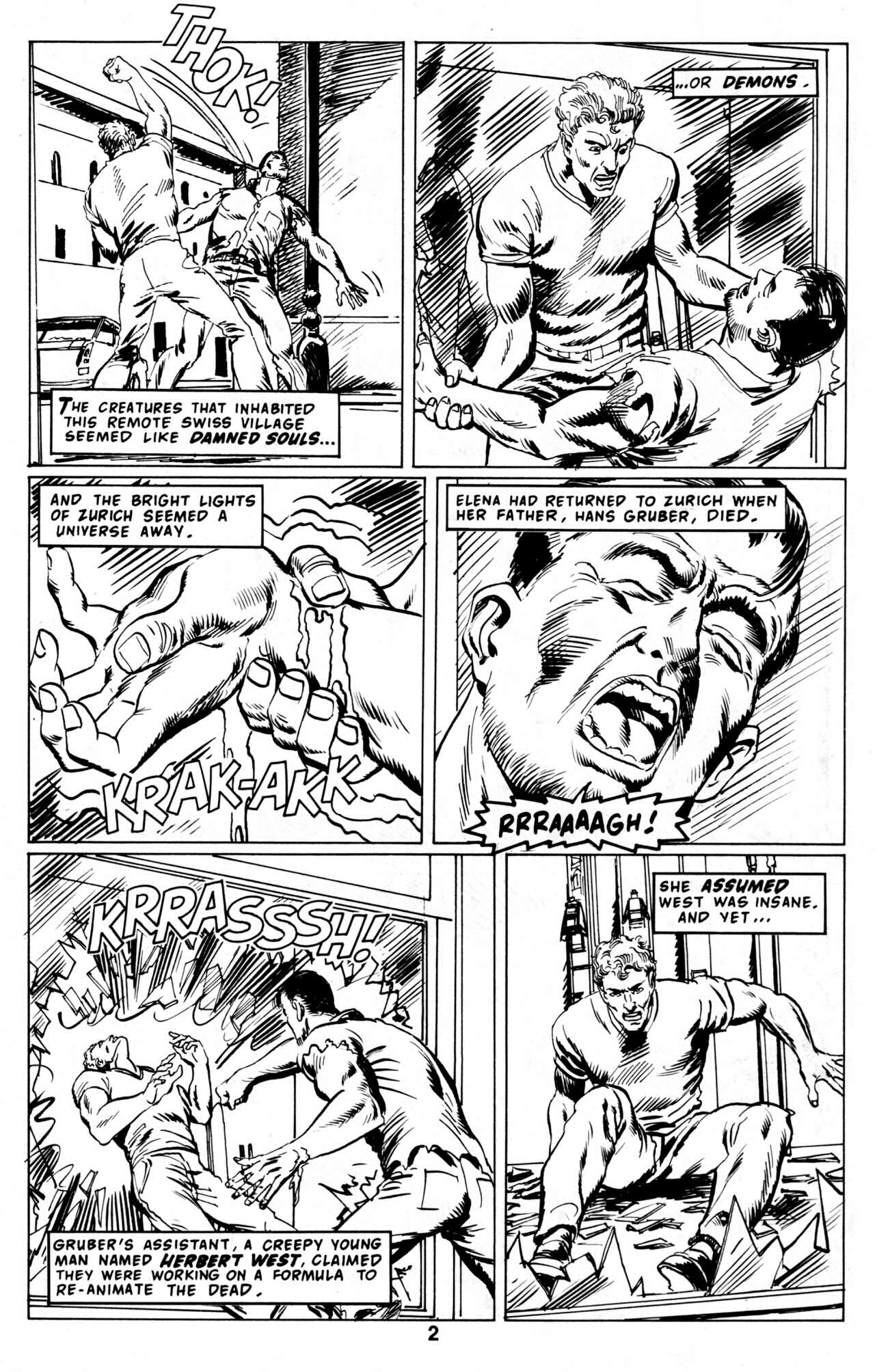 Read online Re-Animator: Dawn of the Re-animator comic -  Issue #4 - 4