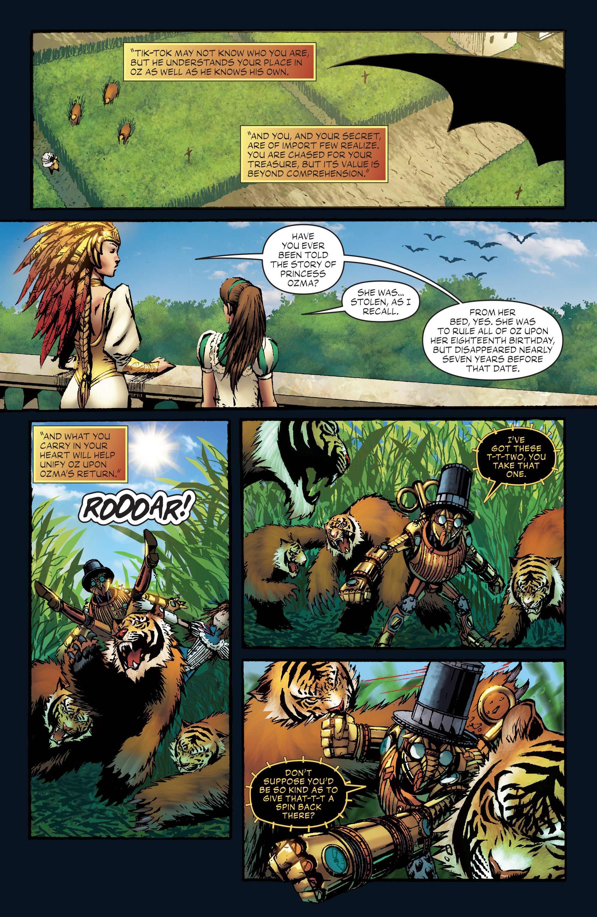 Read online Legends of Oz: Tik-Tok and the Kalidah comic -  Issue #3 - 22