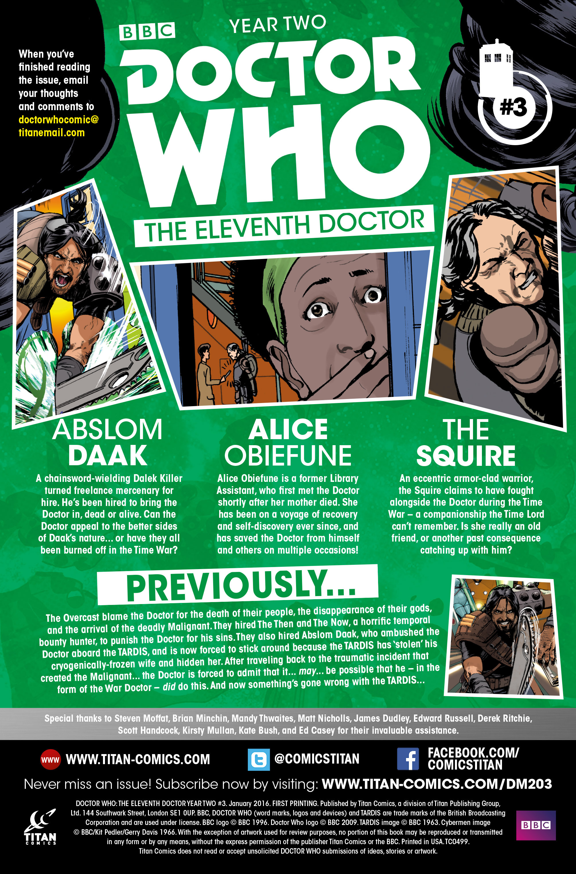 Read online Doctor Who: The Eleventh Doctor Year Two comic -  Issue #3 - 4