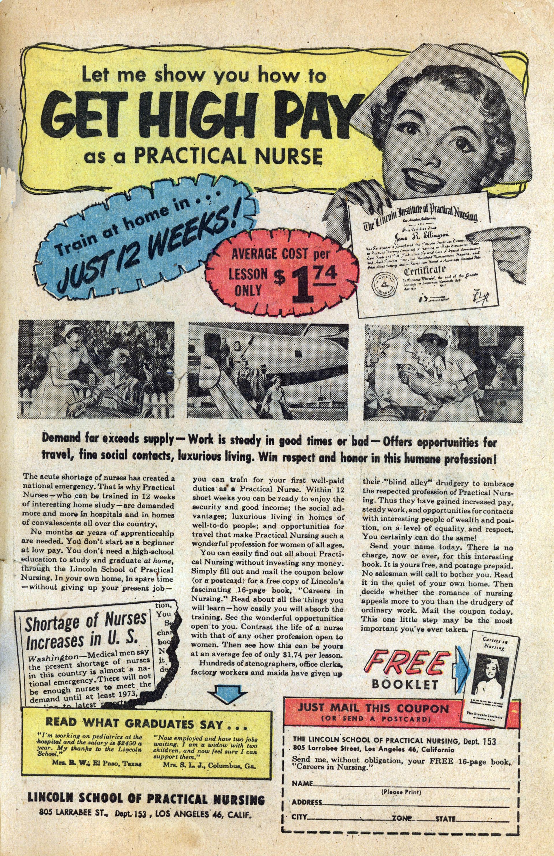 Read online Love Romances comic -  Issue #75 - 33