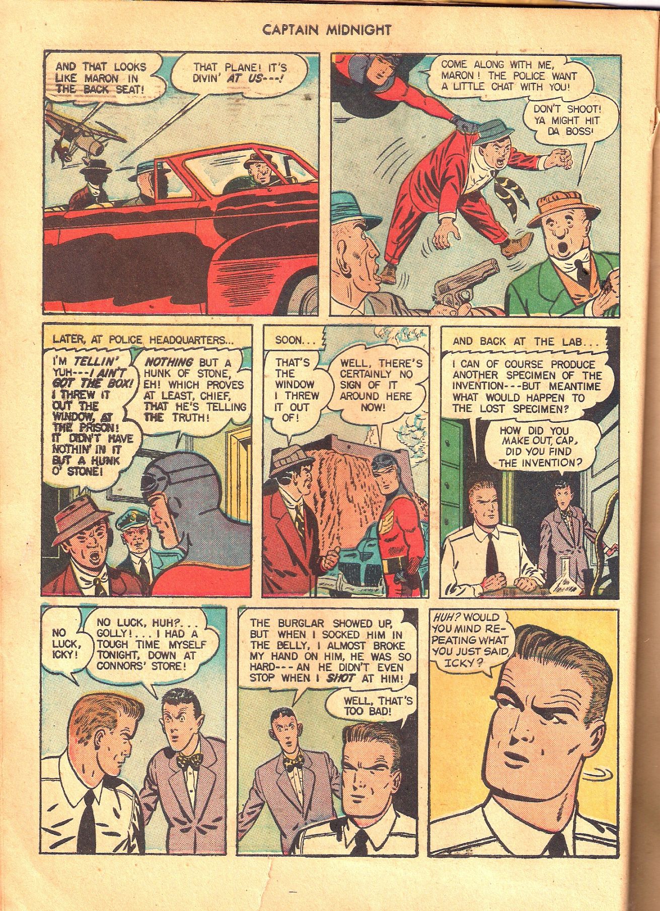 Read online Captain Midnight (1942) comic -  Issue #45 - 22