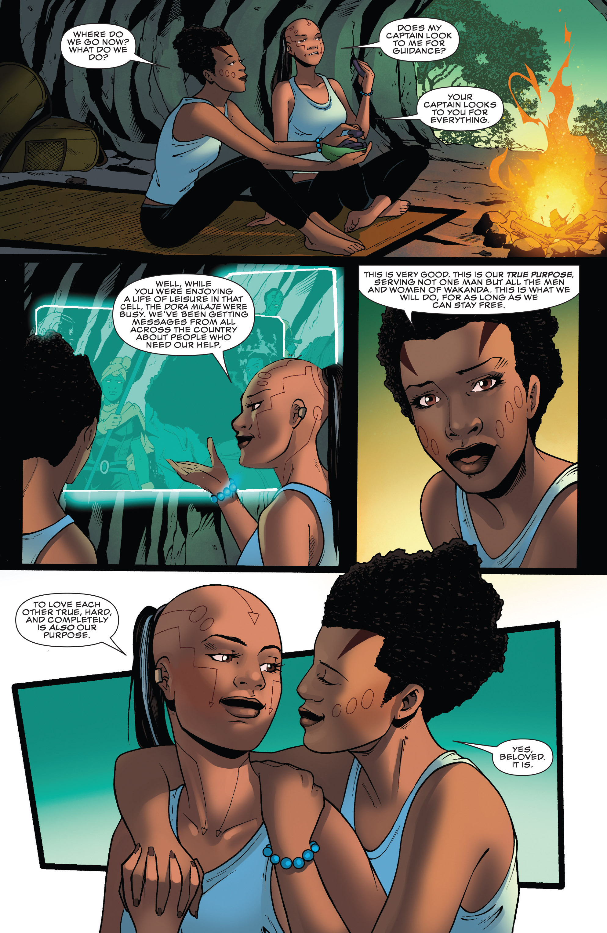 Read online Black Panther: World of Wakanda comic -  Issue #5 - 22