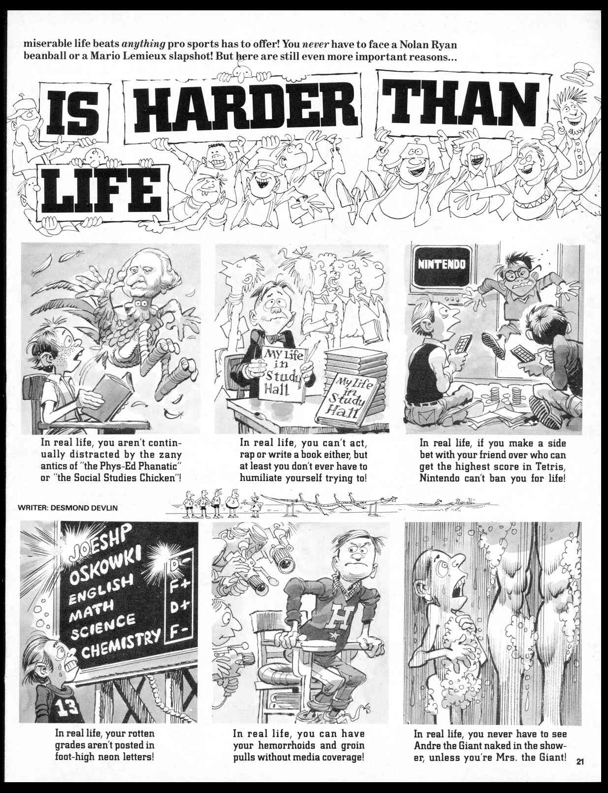 Read online MAD comic -  Issue #306 - 23