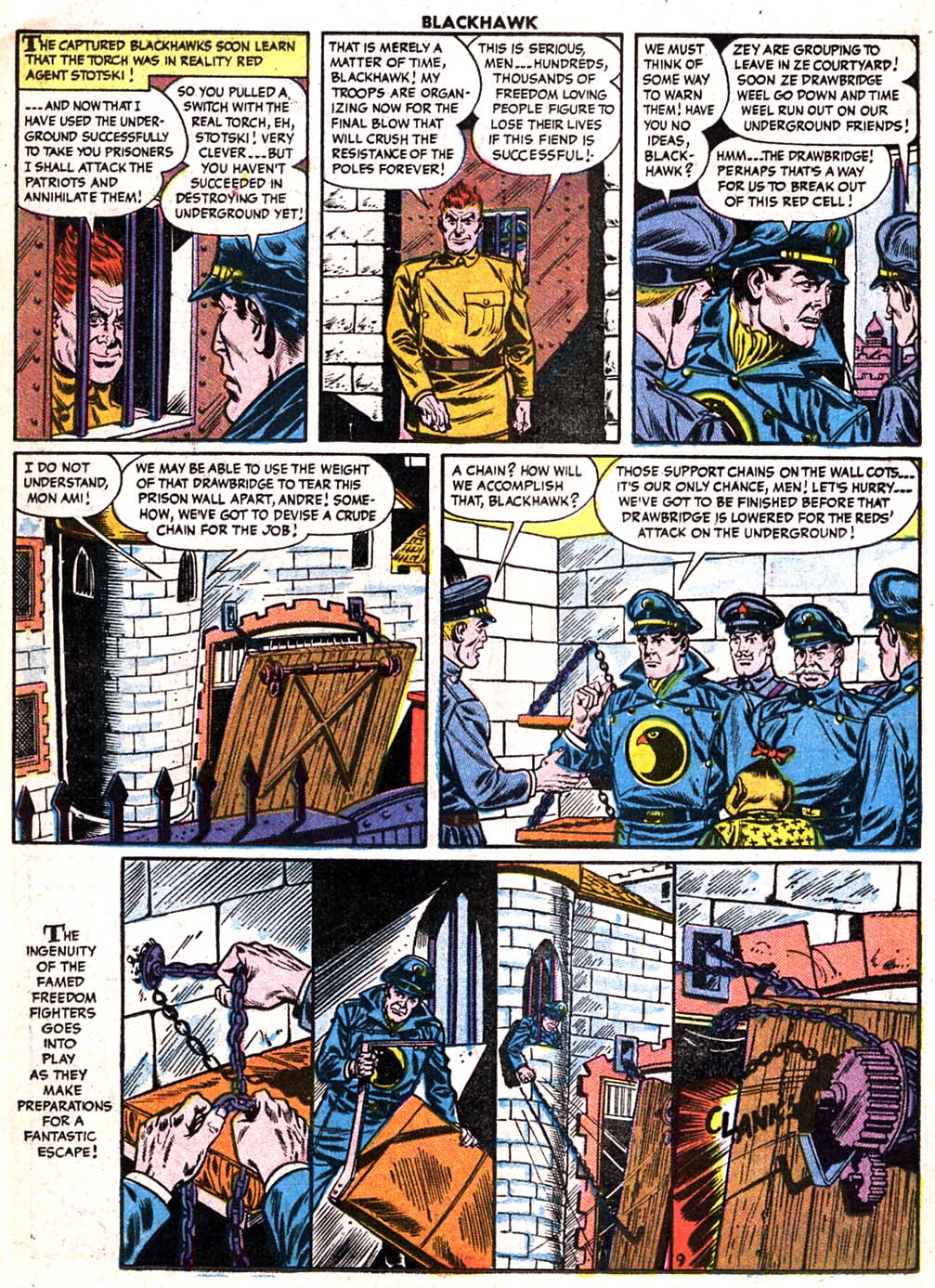 Read online Blackhawk (1957) comic -  Issue #91 - 12