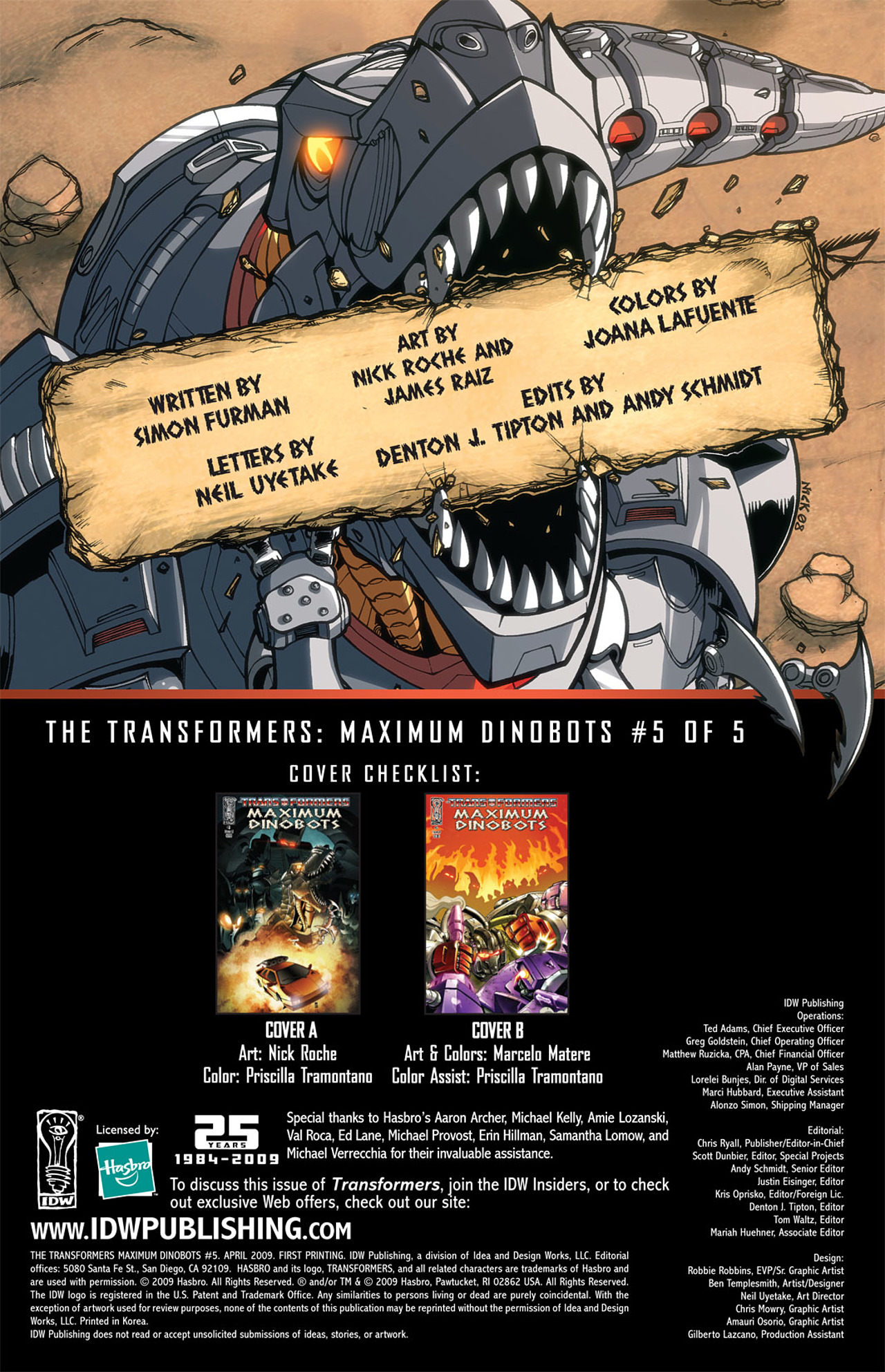 Read online The Transformers: Maximum Dinobots comic -  Issue #5 - 3