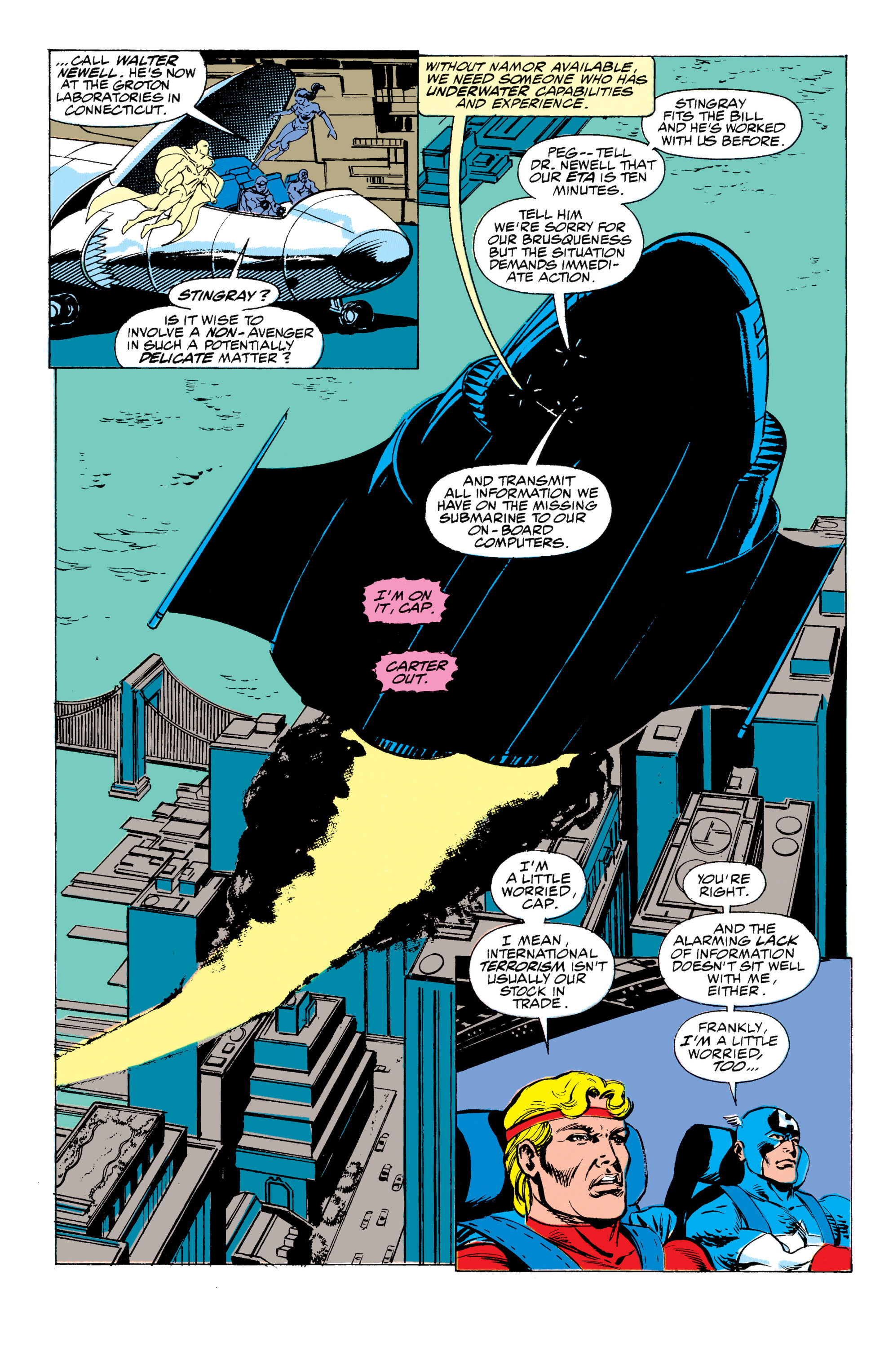 Read online The Avengers (1963) comic -  Issue #319 - 9