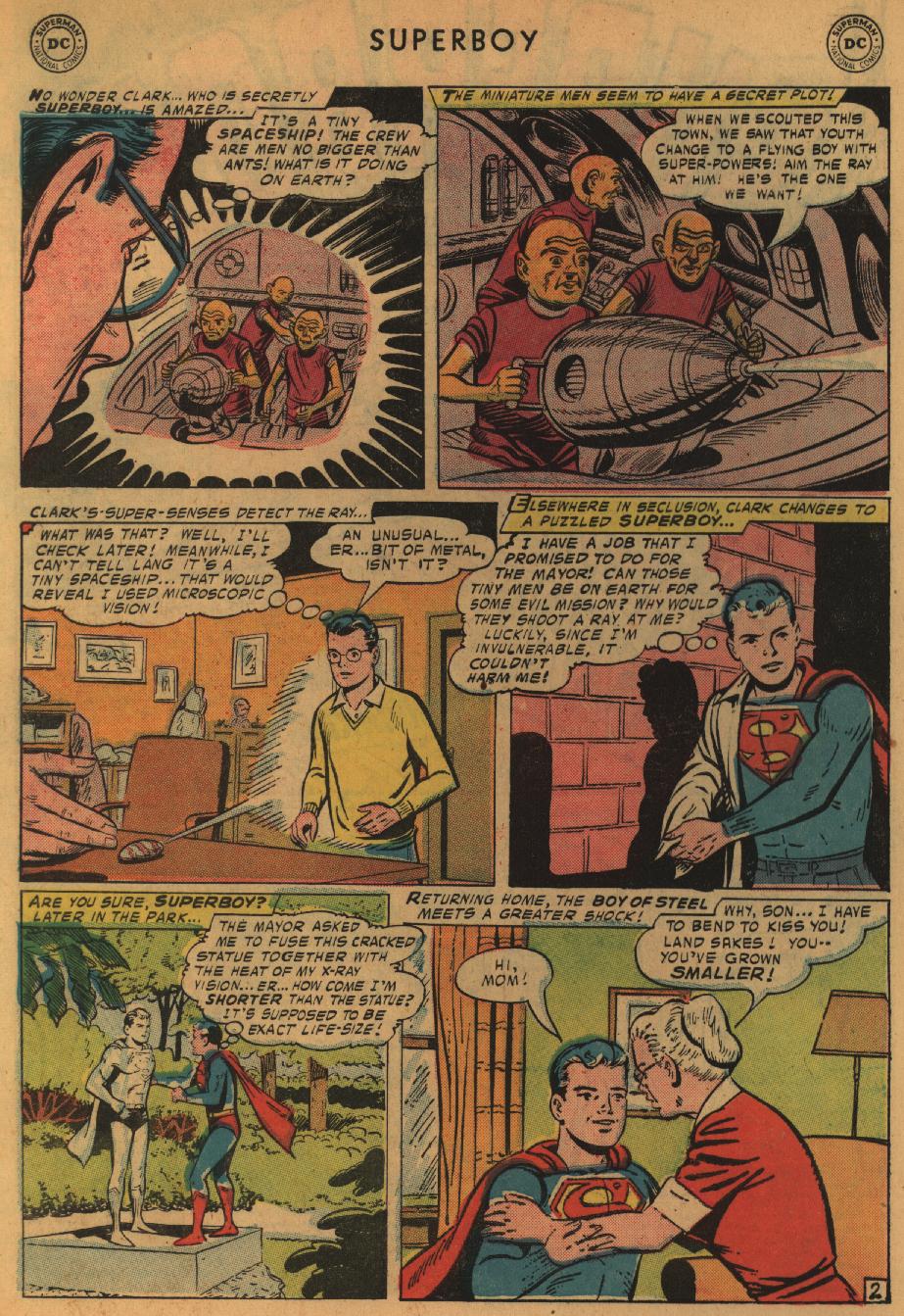 Read online Superboy (1949) comic -  Issue #61 - 3