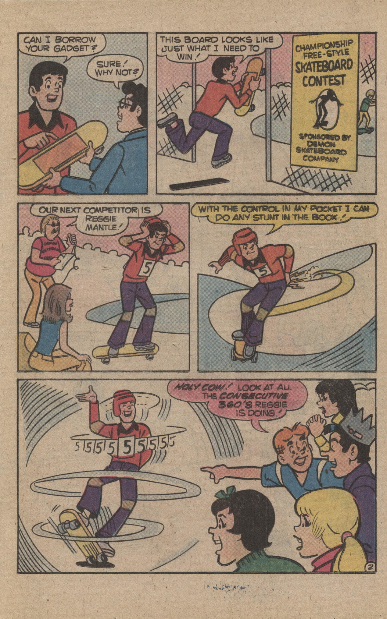 Read online Reggie and Me (1966) comic -  Issue #111 - 21