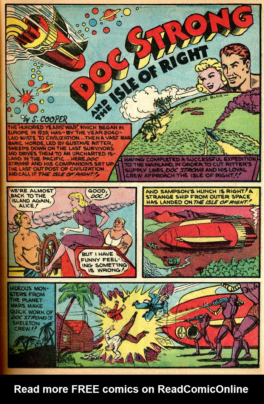 Read online Blue Ribbon Comics (1939) comic -  Issue #8 - 49
