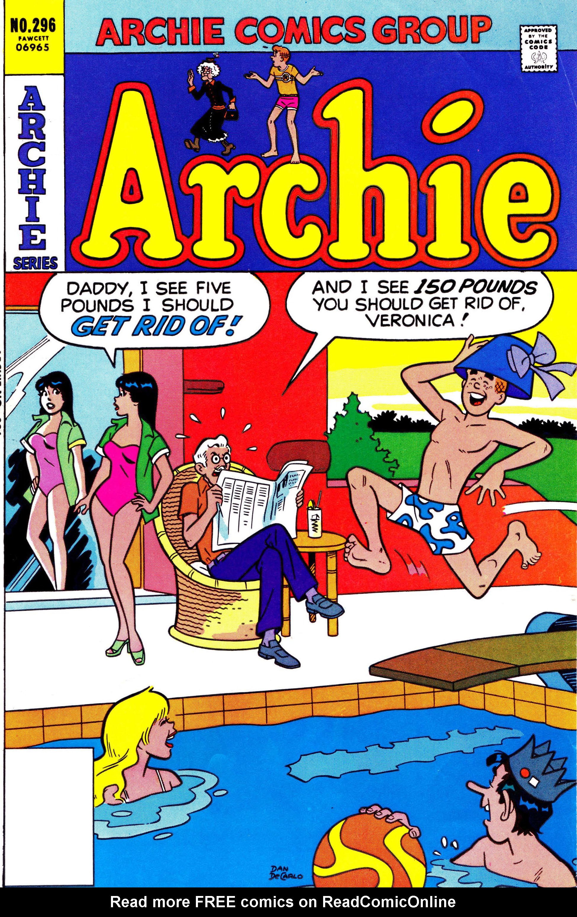 Read online Archie (1960) comic -  Issue #296 - 1