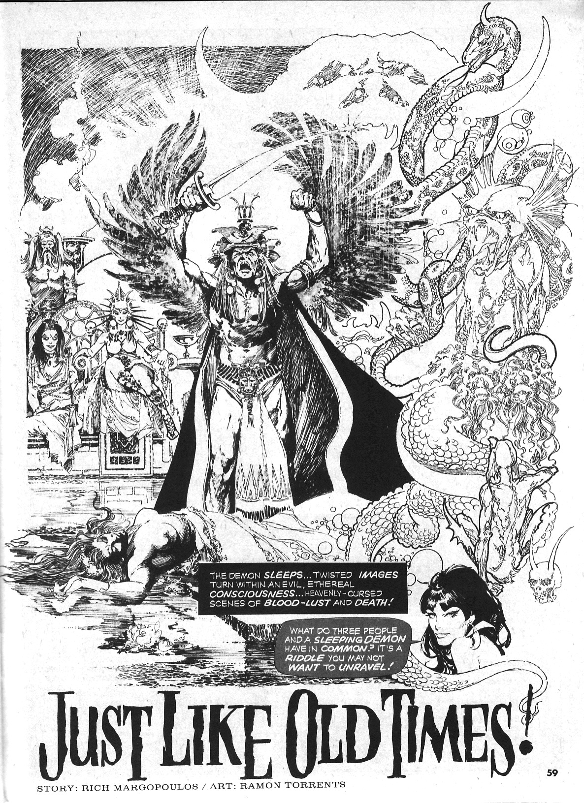 Read online Vampirella (1969) comic -  Issue #32 - 59