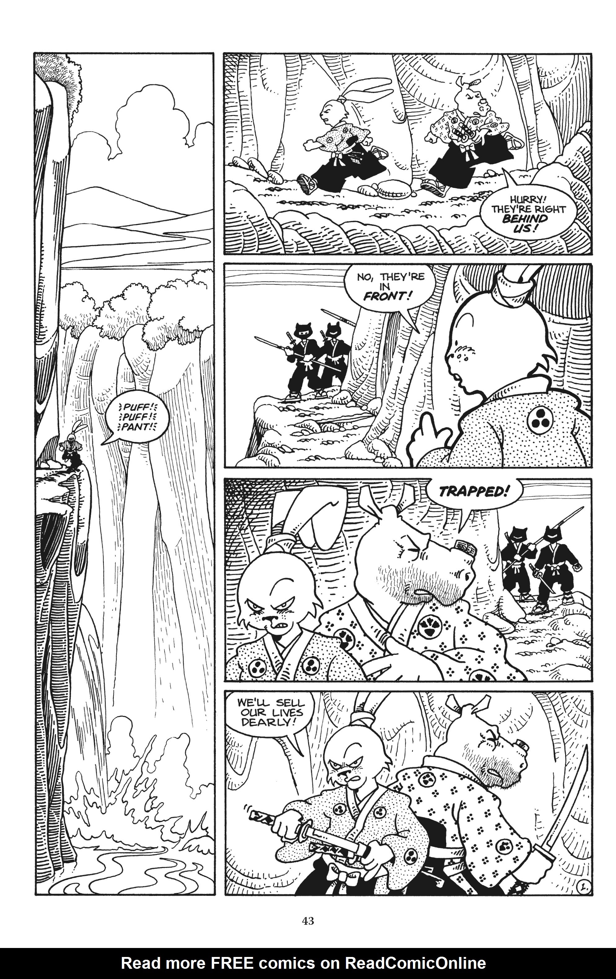 Read online Usagi Yojimbo/Teenage Mutant Ninja Turtles: The Complete Collection comic -  Issue # TPB (Part 1) - 40