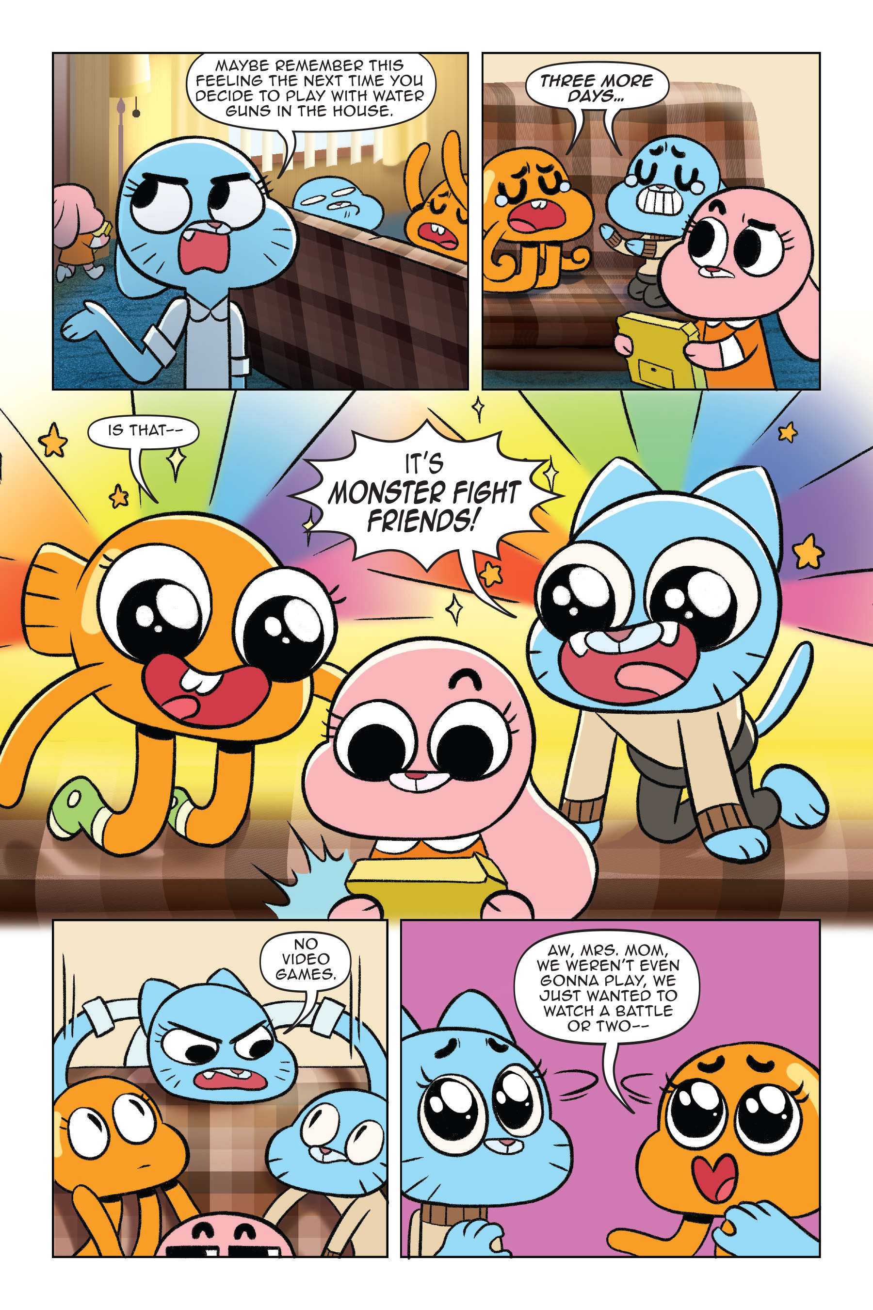 Read online The Amazing World of Gumball: Cheat Code comic -  Issue # Full - 7