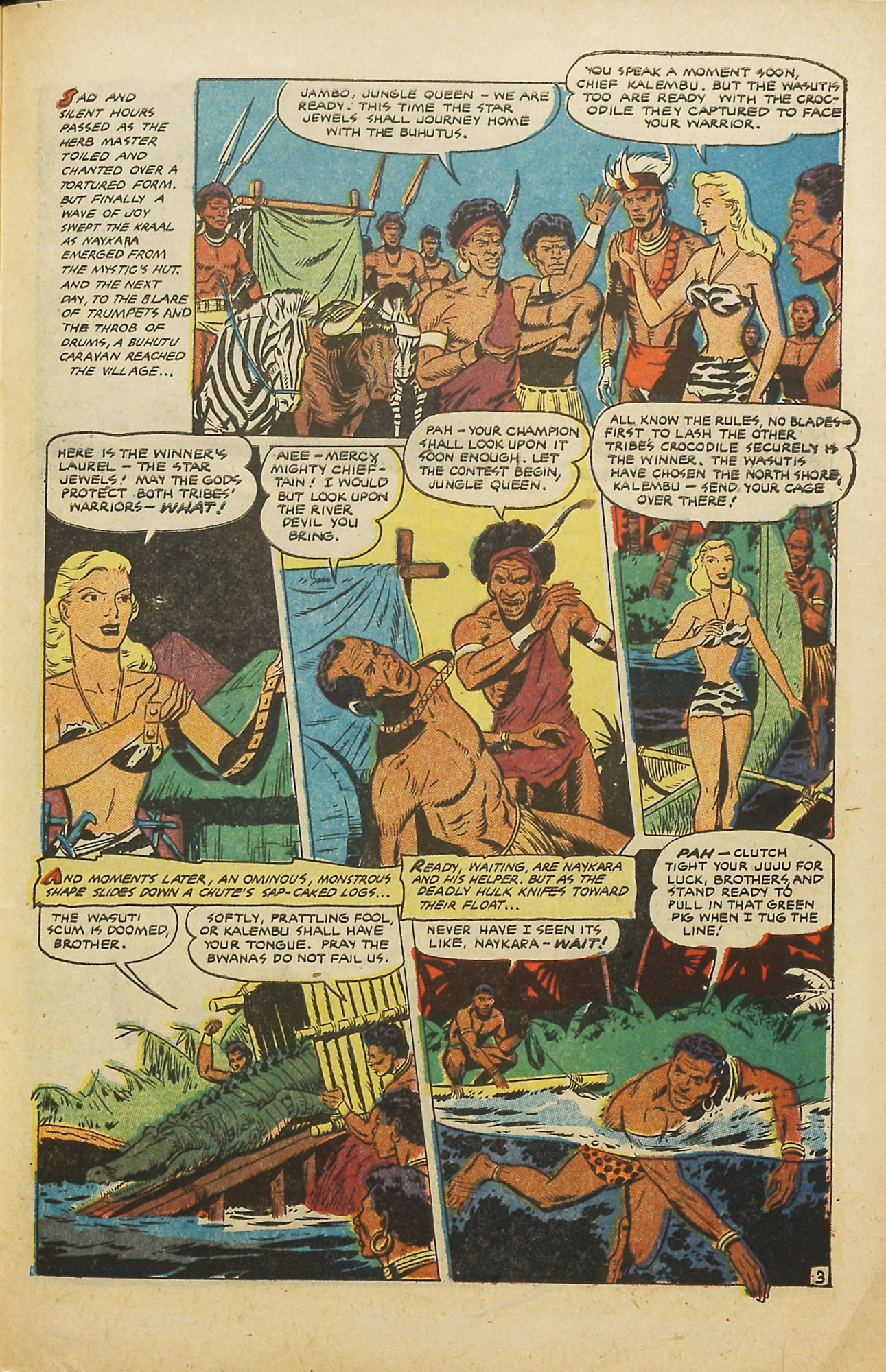 Read online Jungle Comics comic -  Issue #143 - 29
