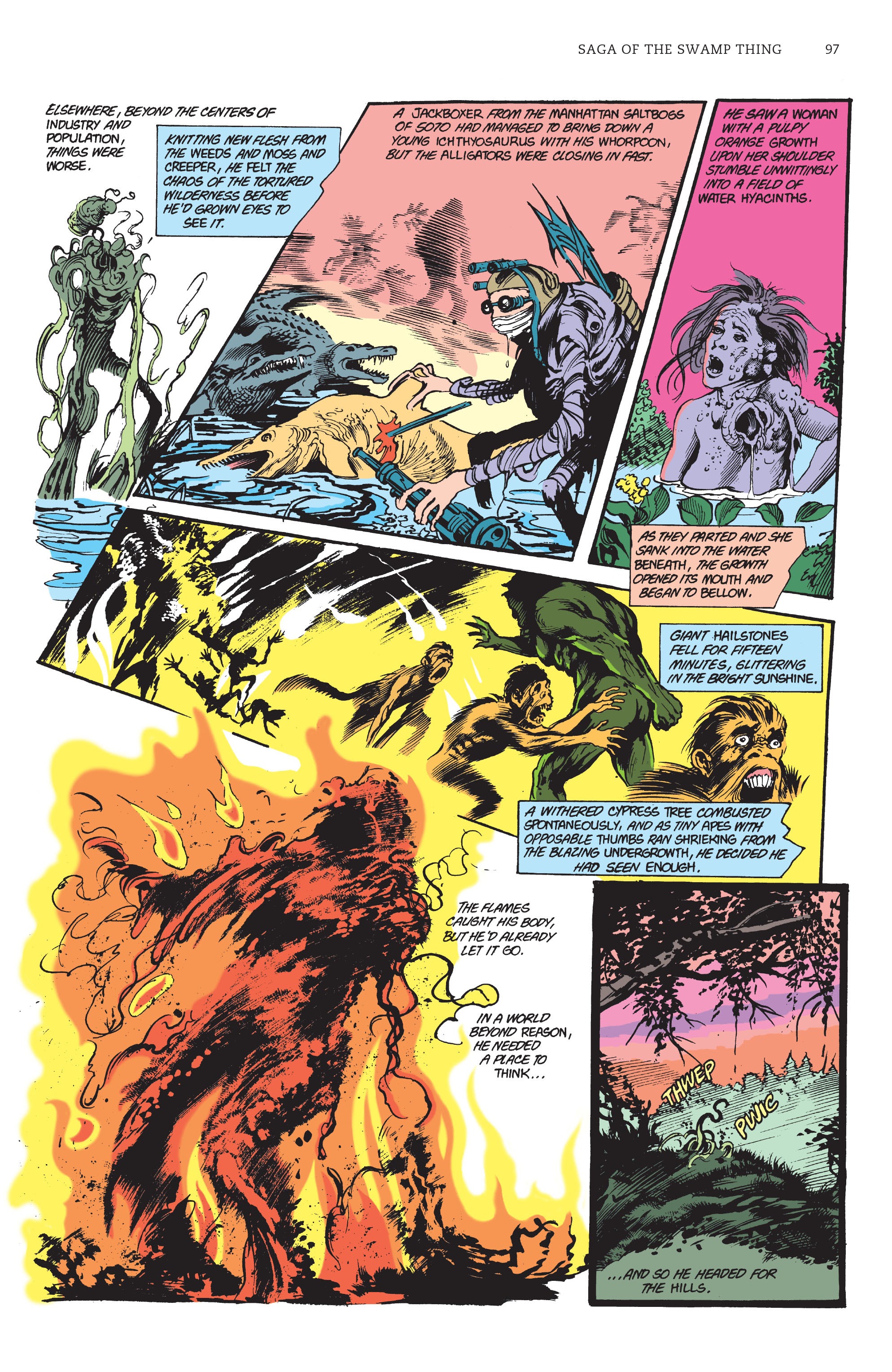 Read online Saga of the Swamp Thing comic -  Issue # TPB 4 (Part 1) - 91