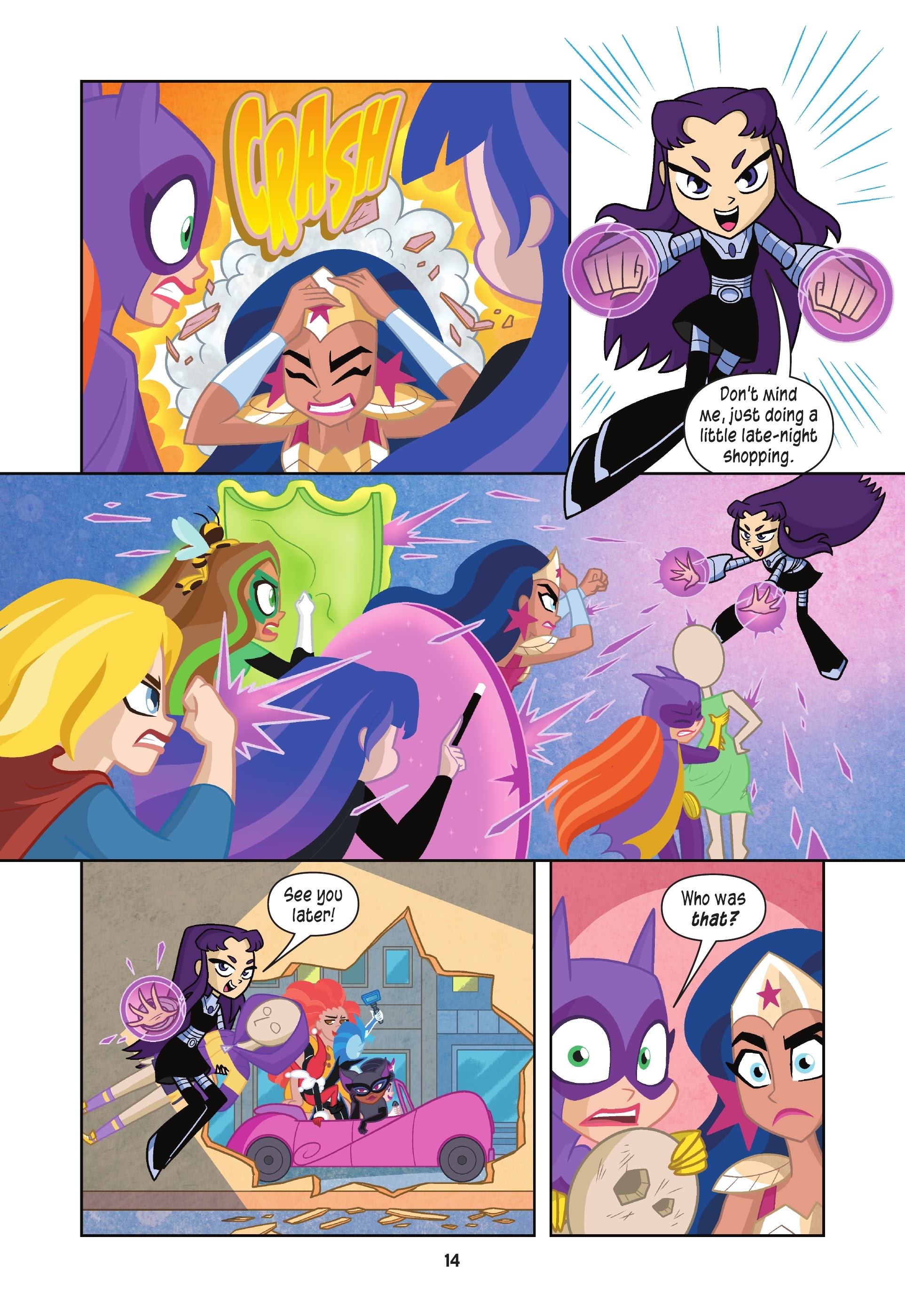 Read online Teen Titans Go!/DC Super Hero Girls: Exchange Students comic -  Issue # TPB (Part 1) - 13