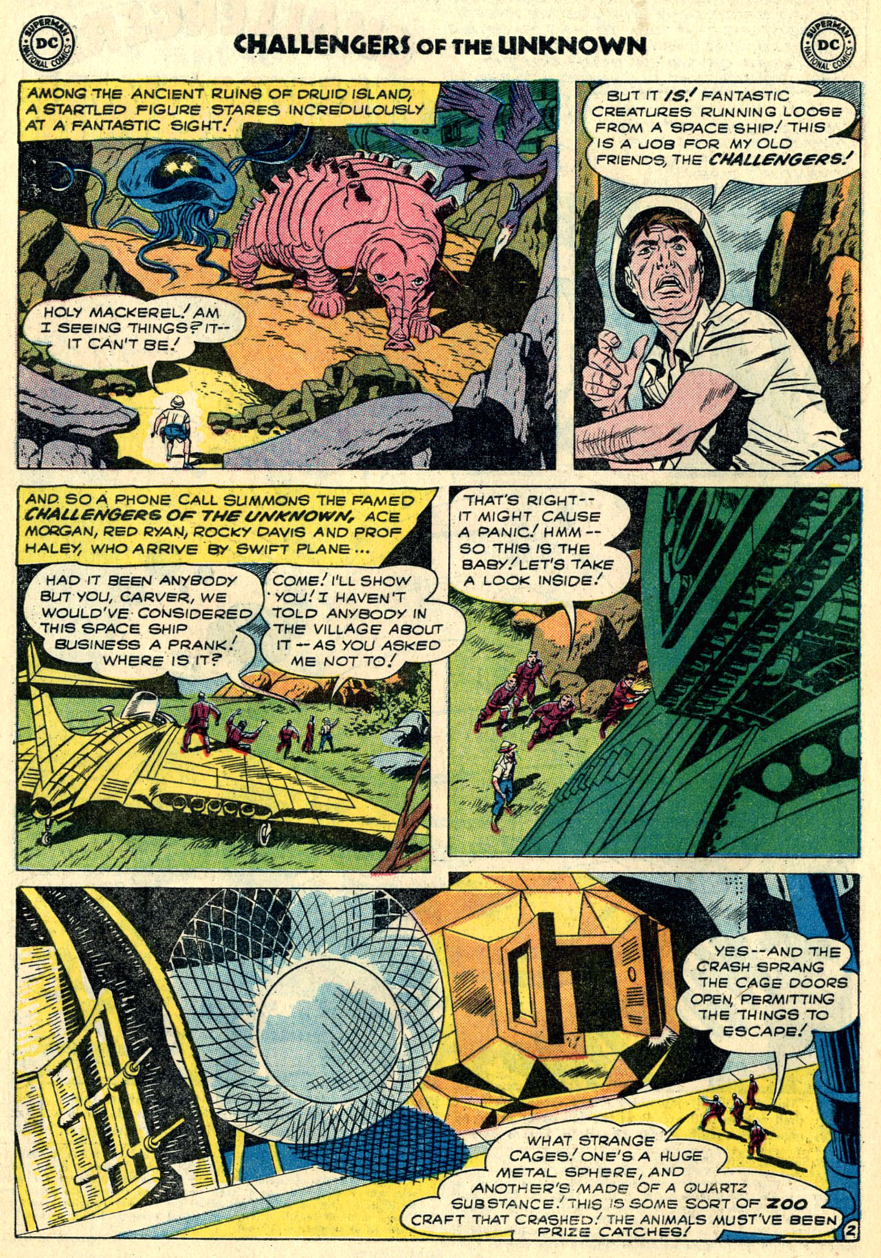 Challengers of the Unknown (1958) Issue #7 #7 - English 4