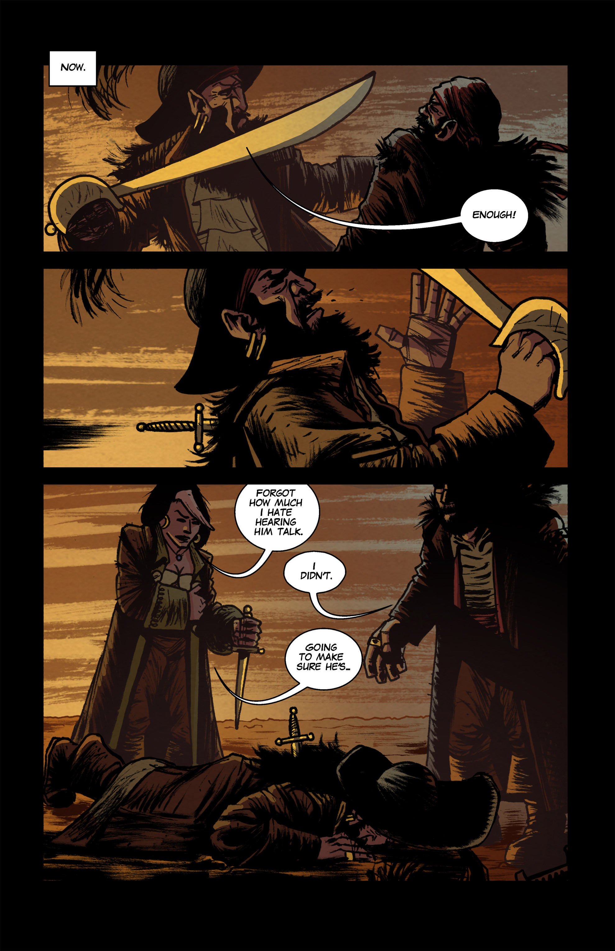 Read online Pirate Eye: Exiled From Exile comic -  Issue #4 - 15