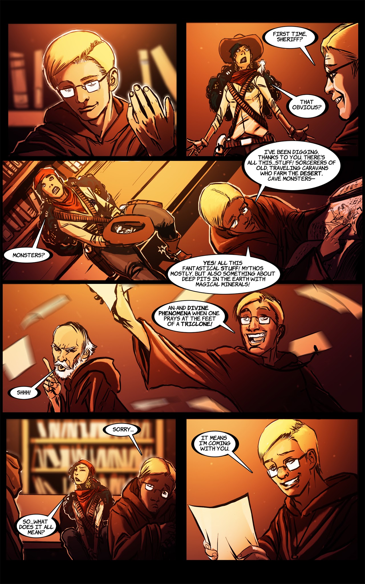 Read online Outrider comic -  Issue #1 - 14