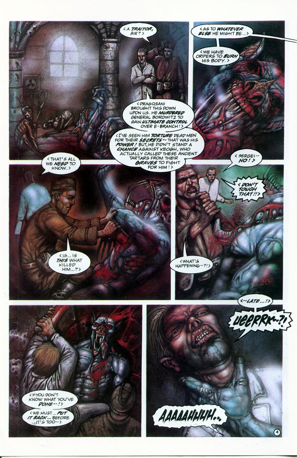Read online Necroscope Book II: Wamphyri comic -  Issue #1 - 7