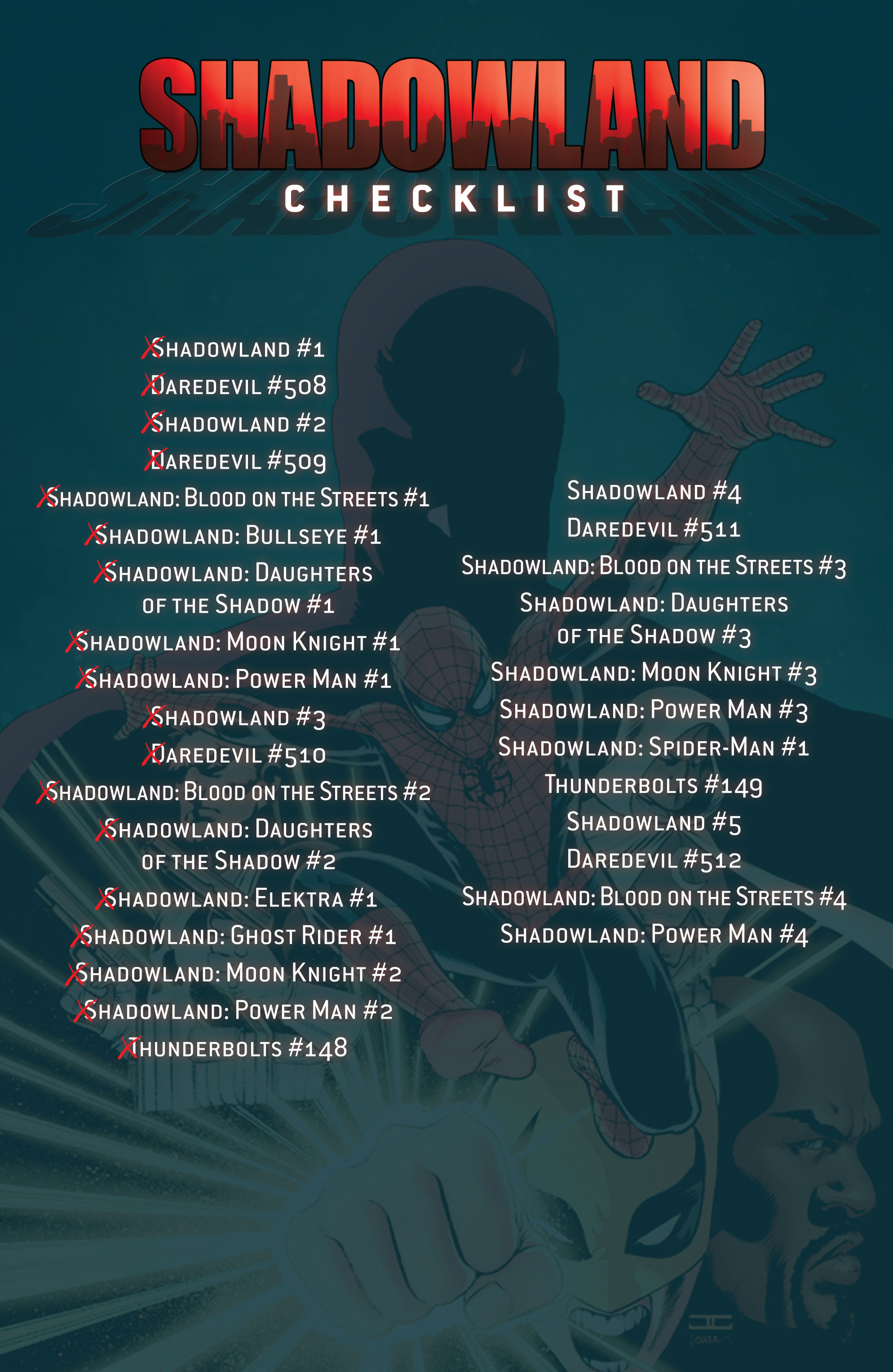 Read online Shadowland: Daughters of the Shadow comic -  Issue #2 - 25