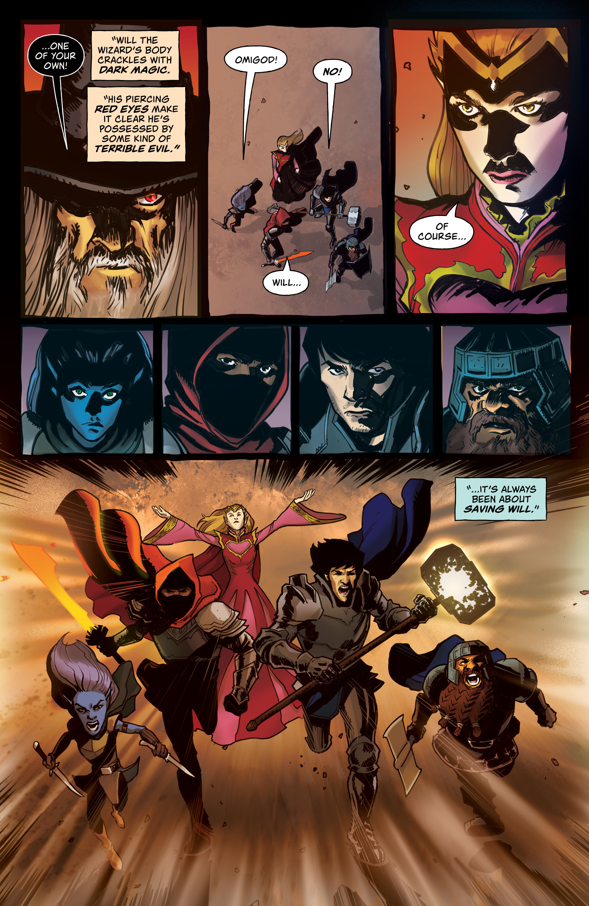 Read online Stranger Things and Dungeons & Dragons comic -  Issue #4 - 15