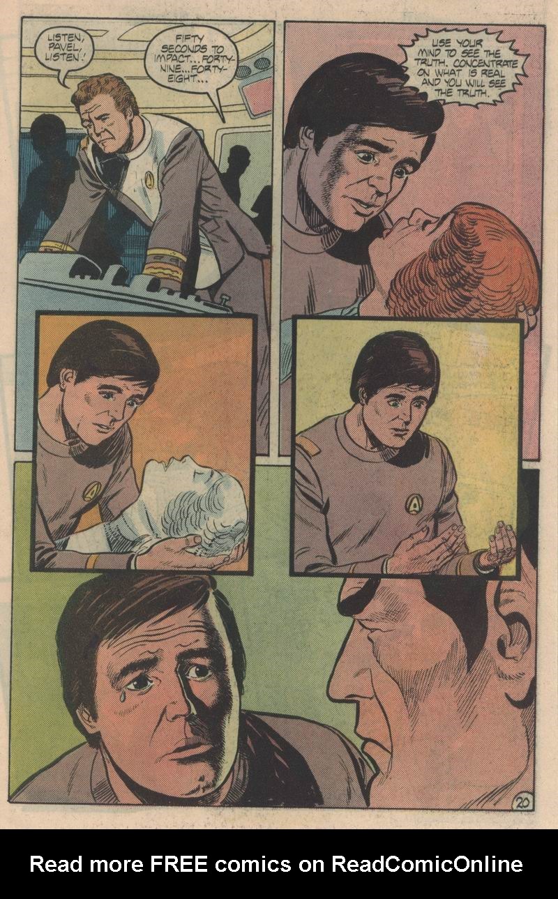 Read online Star Trek (1984) comic -  Issue #19 - 21