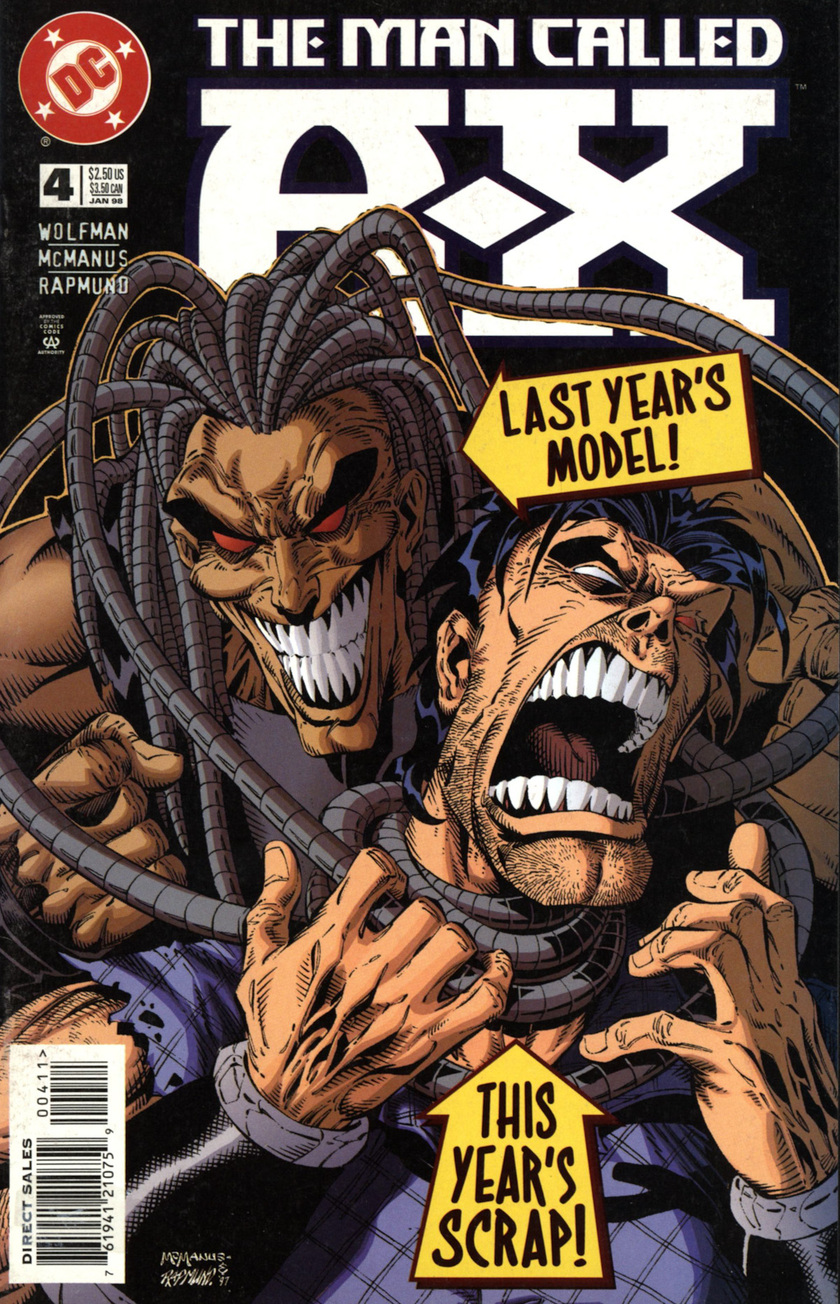 Read online The Man Called A-X comic -  Issue #4 - 1