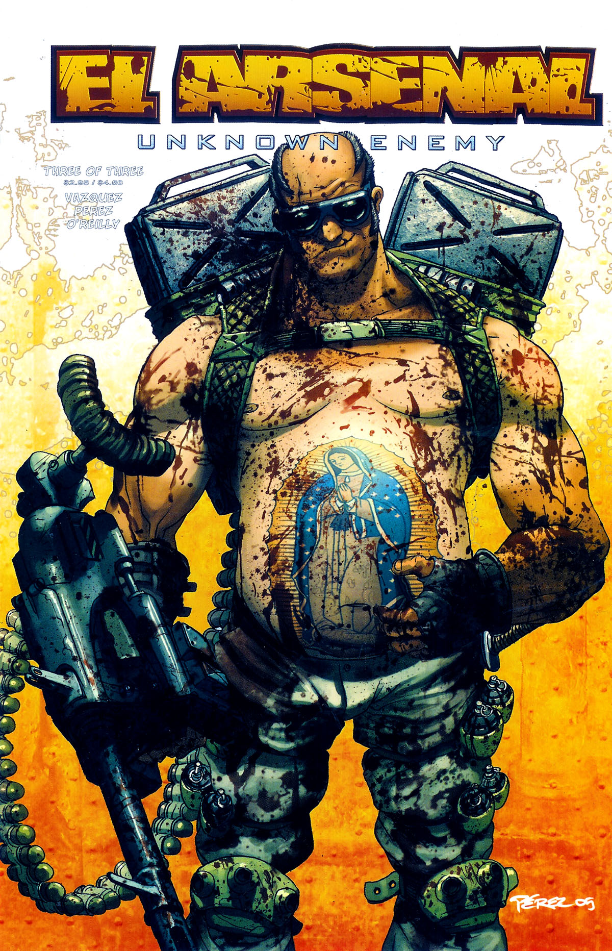 Read online El Arsenal: Unknown Enemy comic -  Issue #3 - 1
