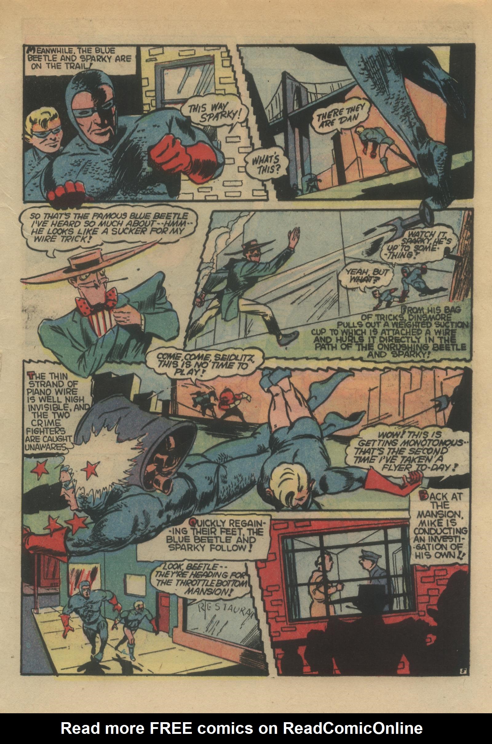 Read online The Blue Beetle comic -  Issue #16 - 57