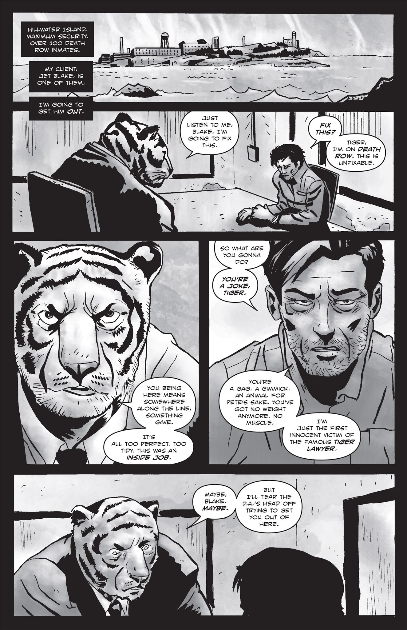 Read online Tiger Lawyer comic -  Issue #1 - 14