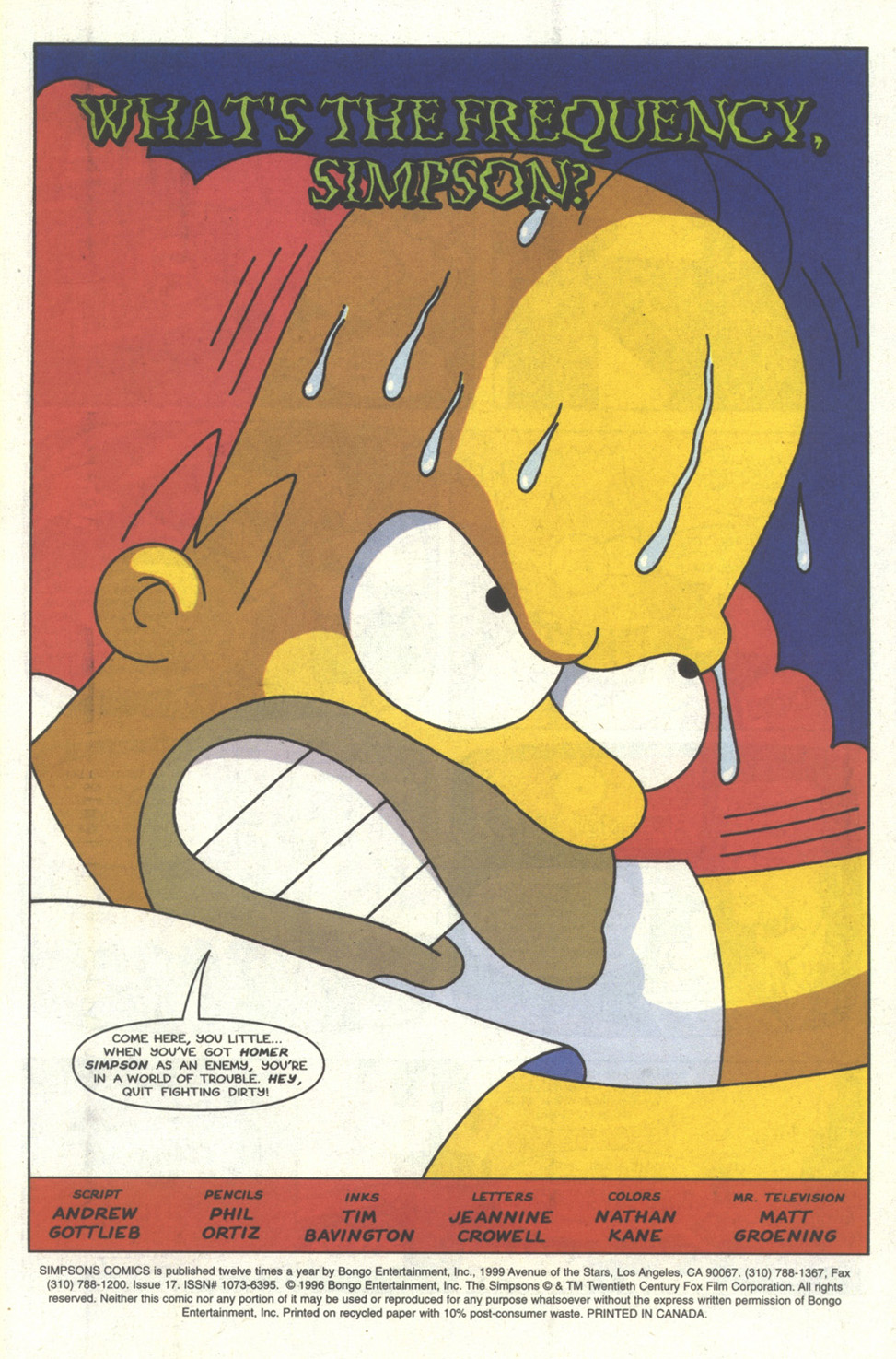 Read online Simpsons Comics comic -  Issue #17 - 2