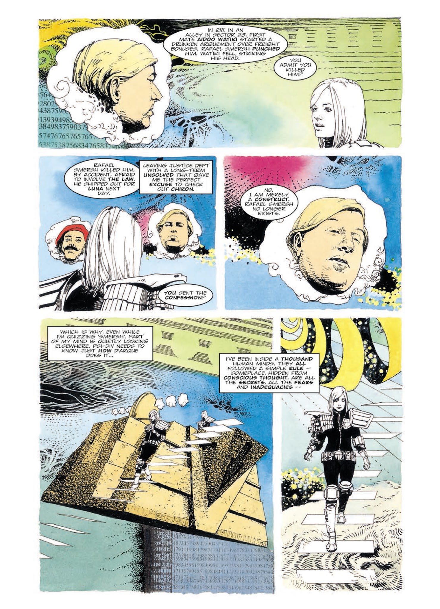 Read online Judge Anderson: The Psi Files comic -  Issue # TPB 4 - 53