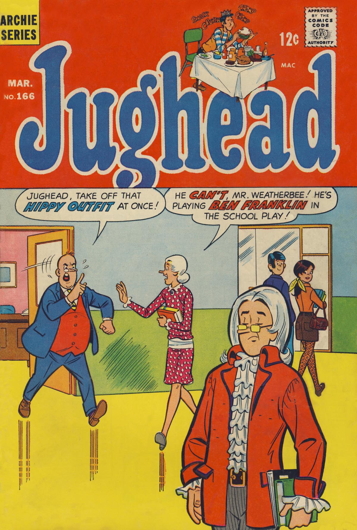 Read online Jughead (1965) comic -  Issue #166 - 1