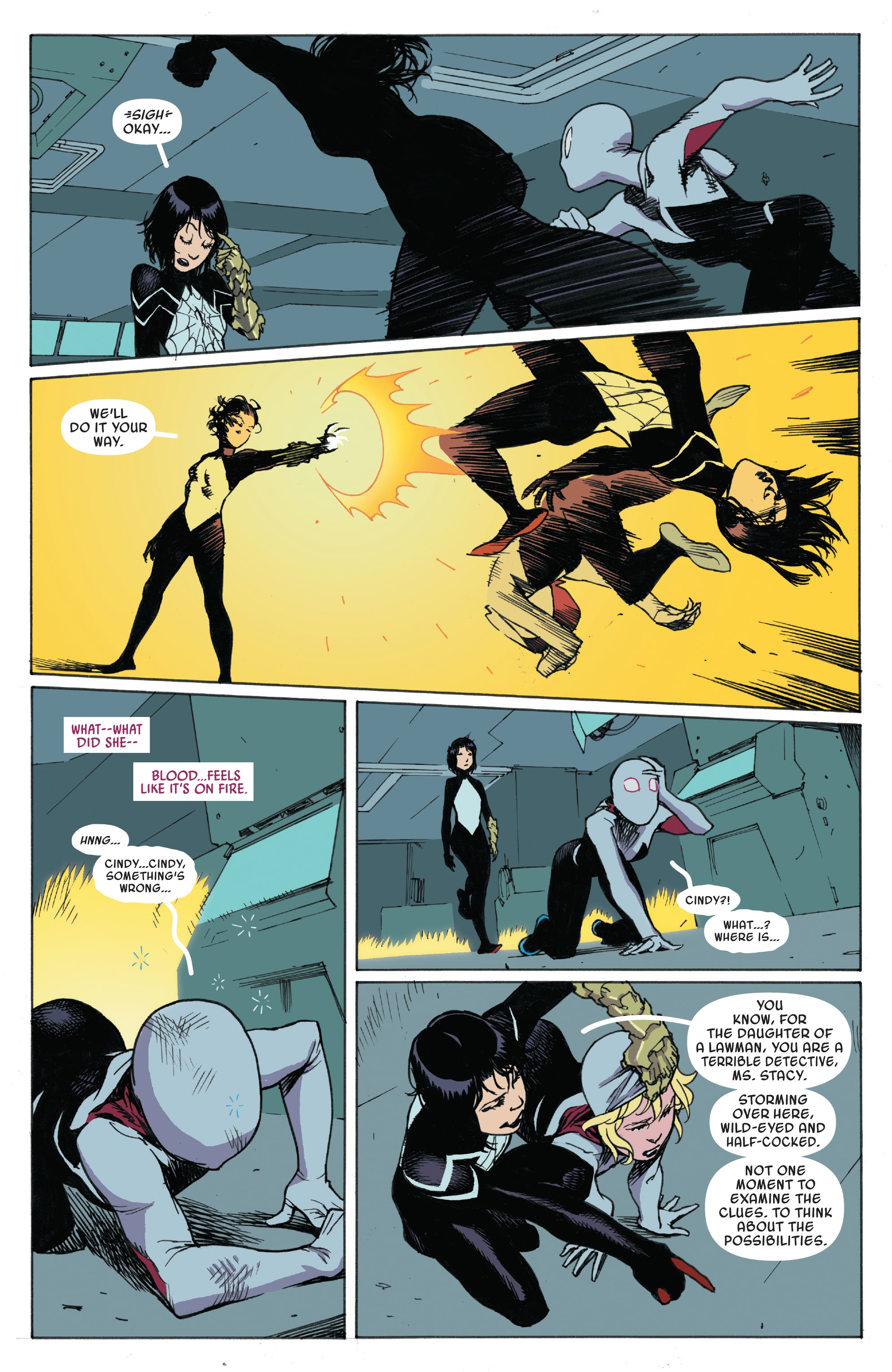 Read online Silk: Out of the Spider-Verse comic -  Issue # TPB 2 (Part 3) - 28