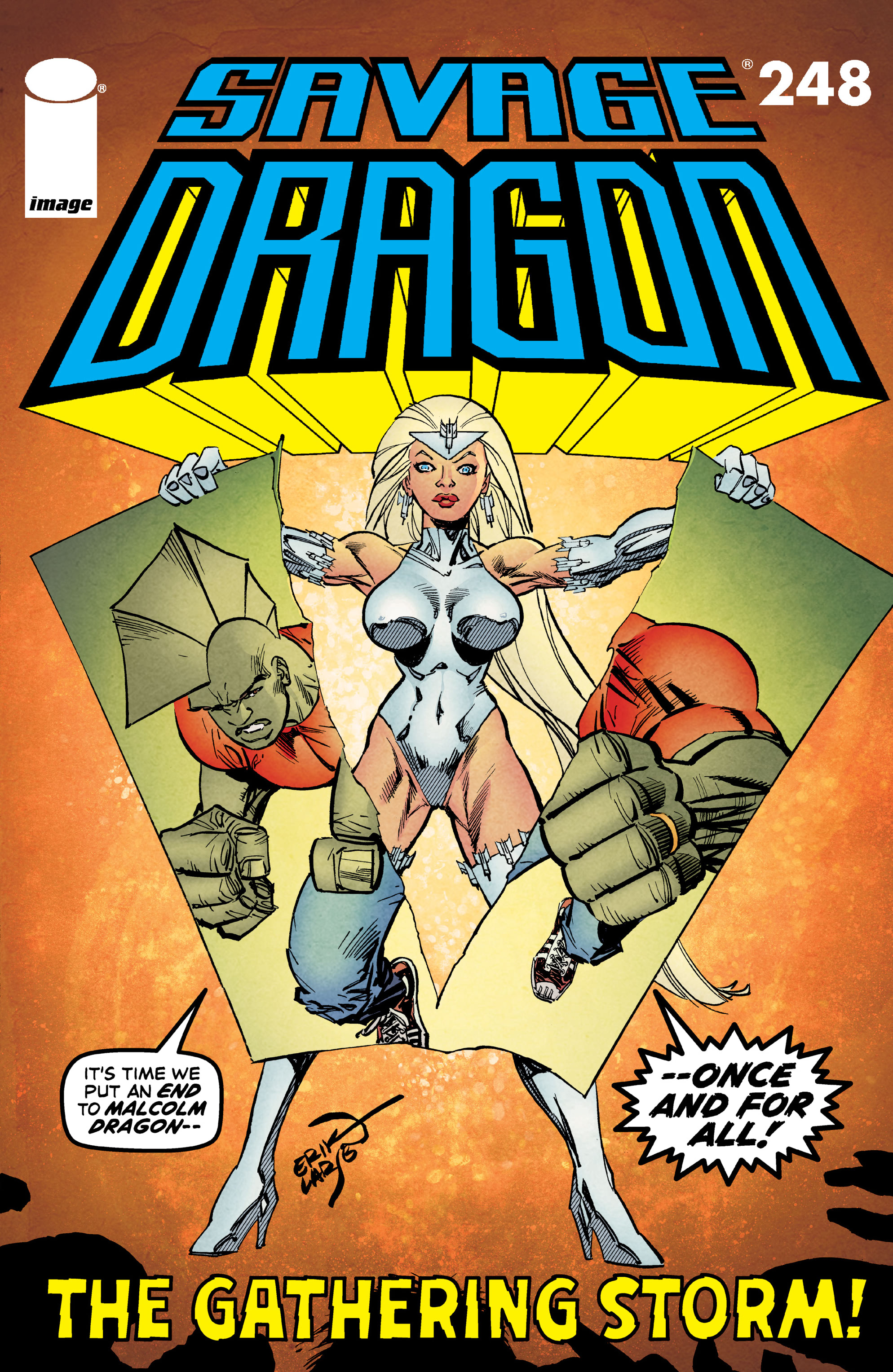 The Savage Dragon (1993) issue 248 - Page 1