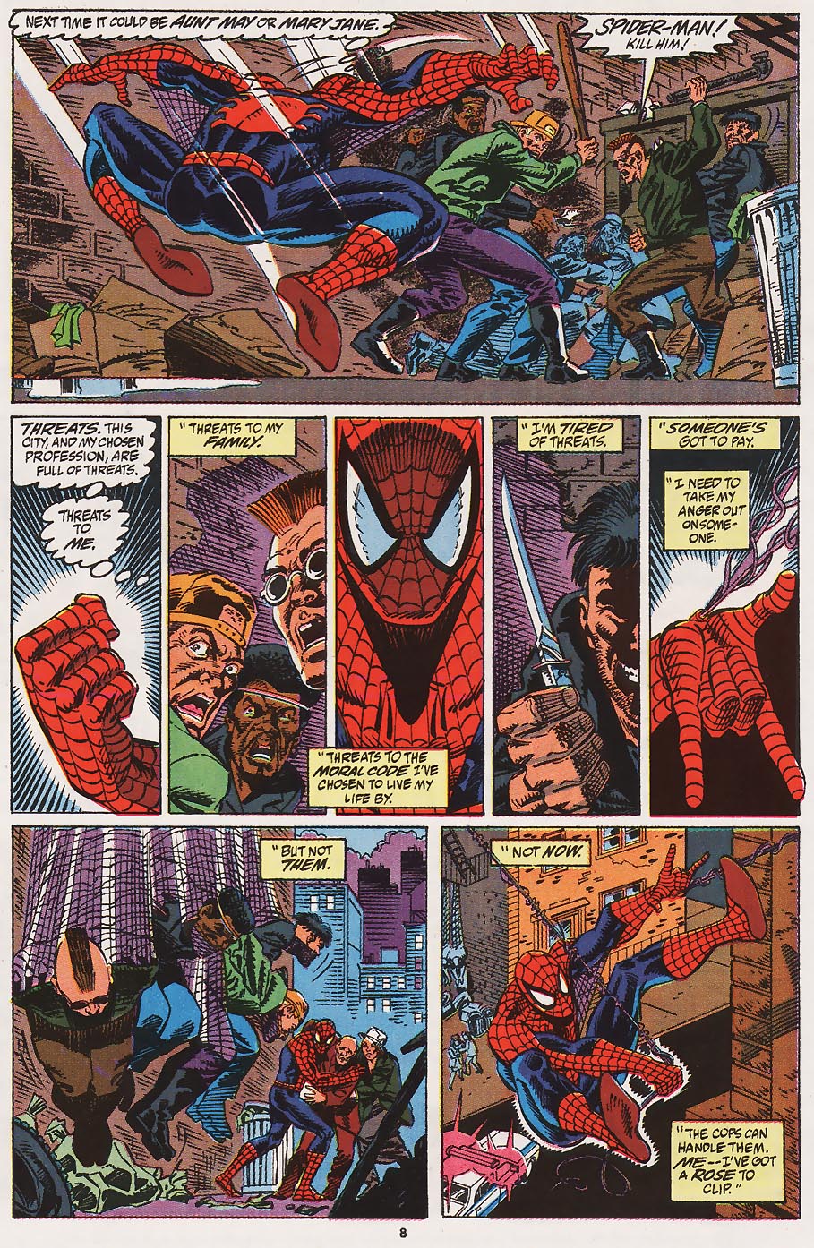 Read online Web of Spider-Man (1985) comic -  Issue #86 - 7