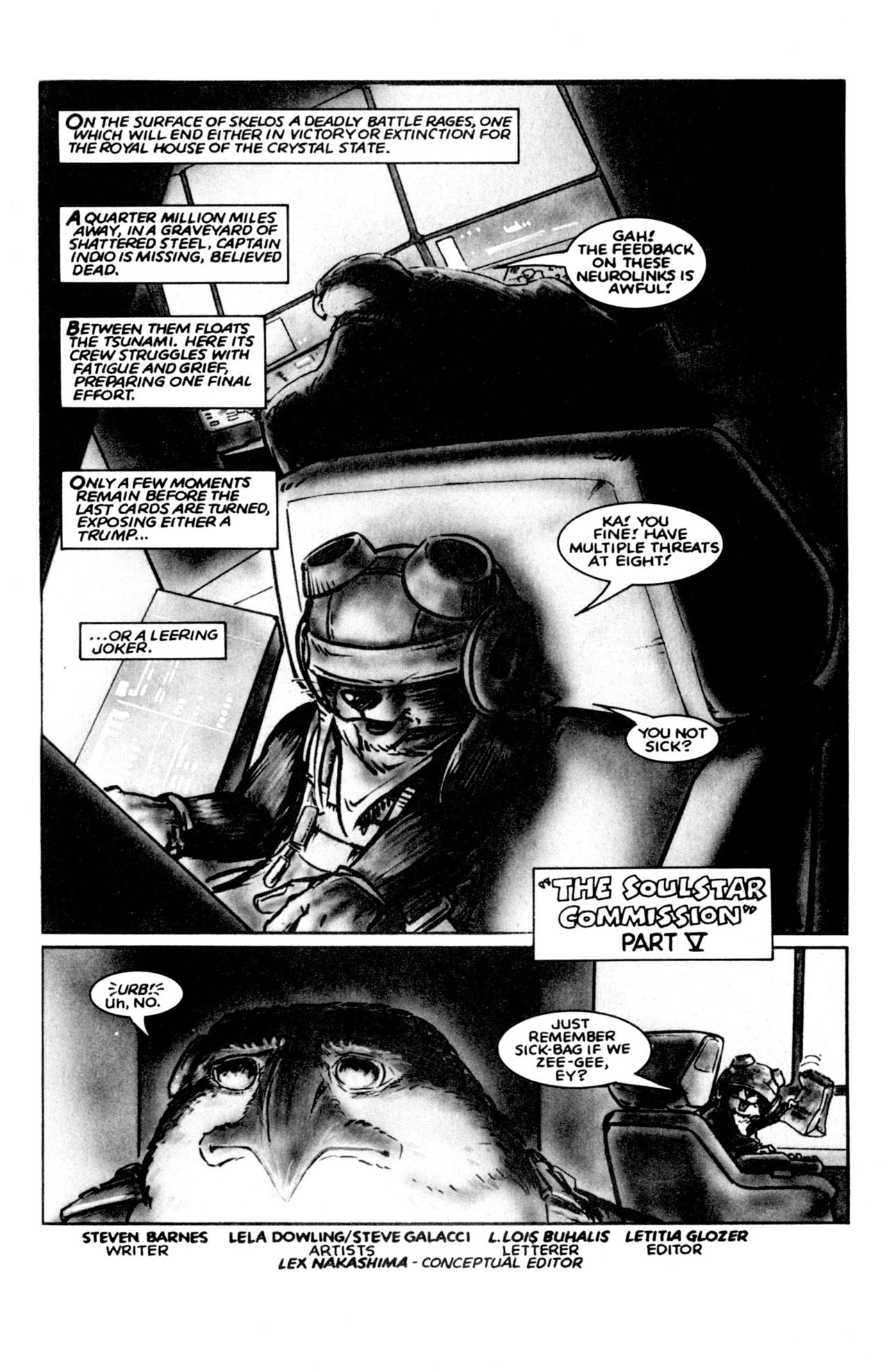 Read online Fusion (1987) comic -  Issue #5 - 3